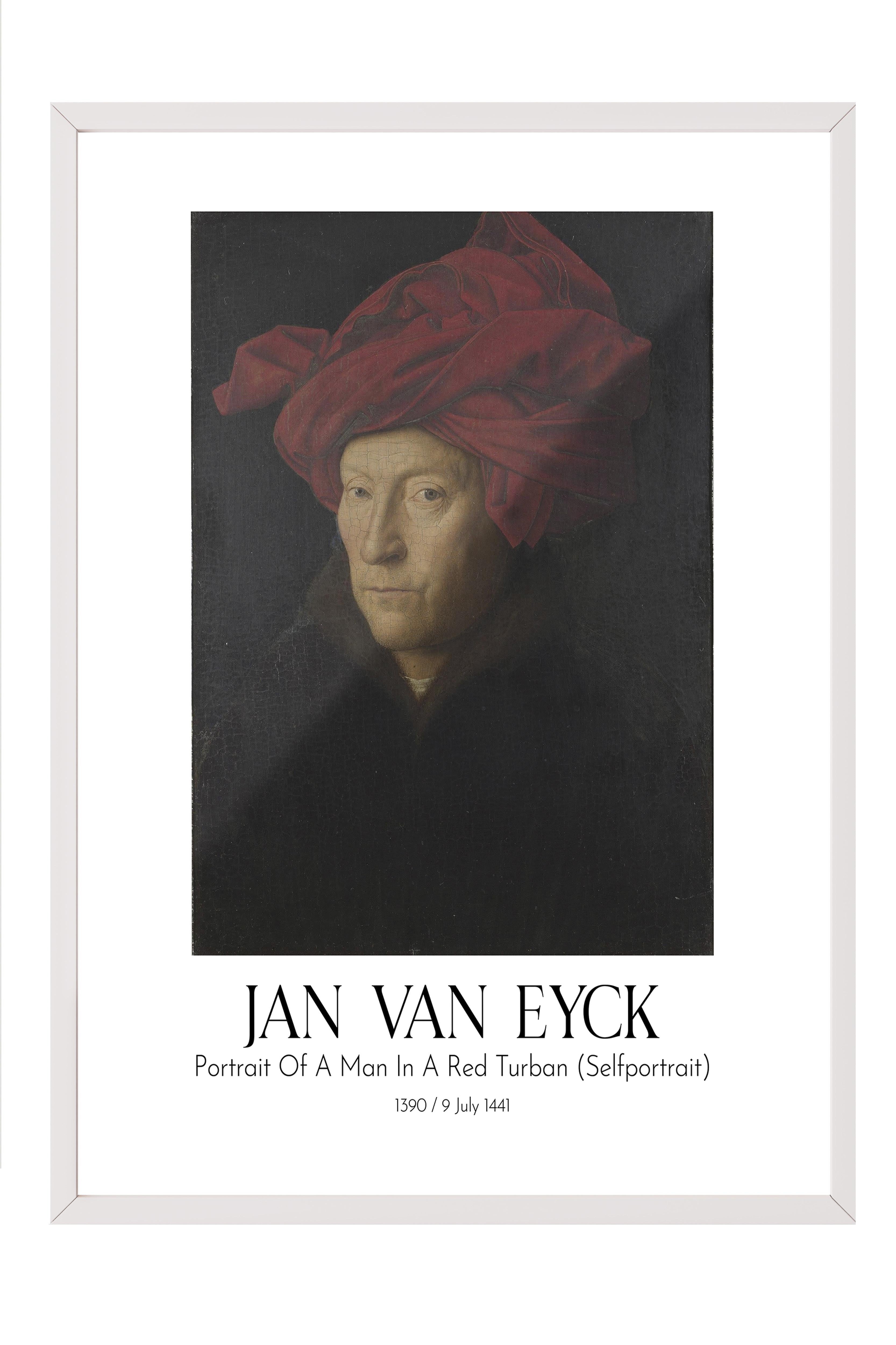 Jan Van Eyck, Beyaz Çerçeveli Tablo, Sanat Serisi NO:112128