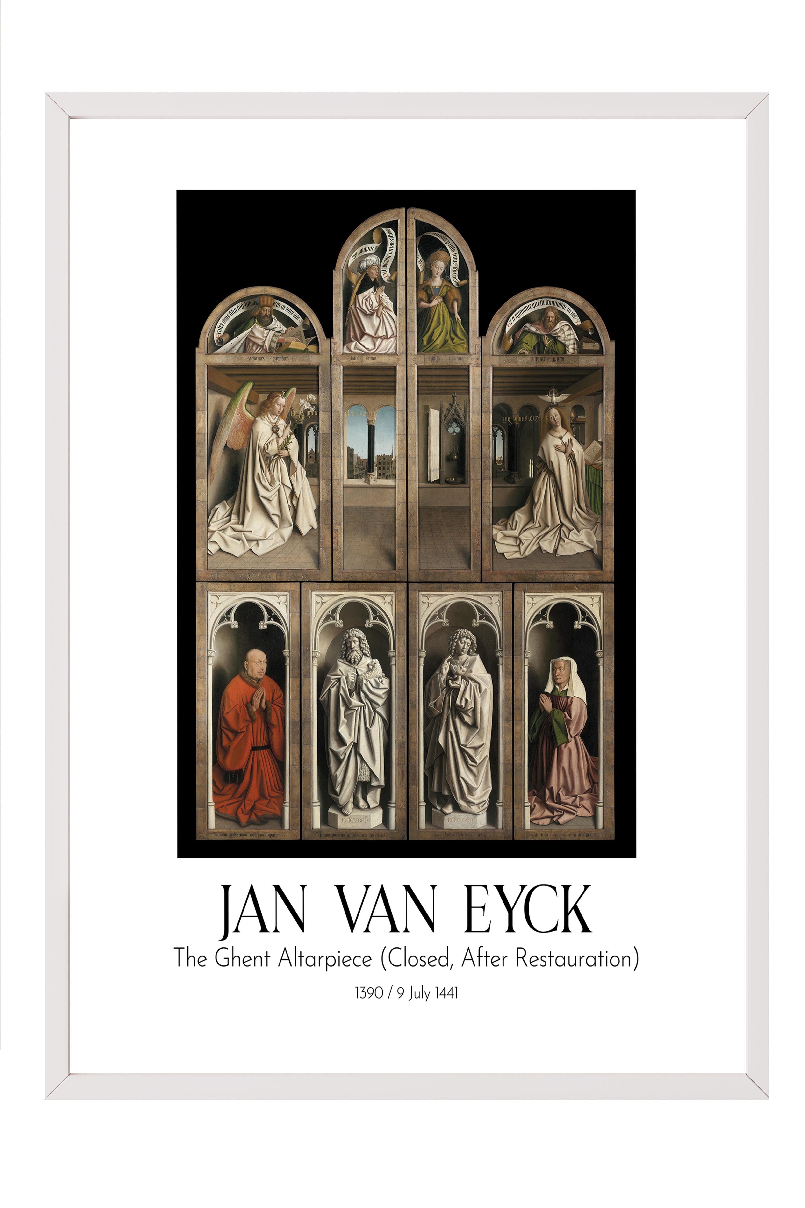 Jan Van Eyck, Beyaz Çerçeveli Tablo, Sanat Serisi NO:112158