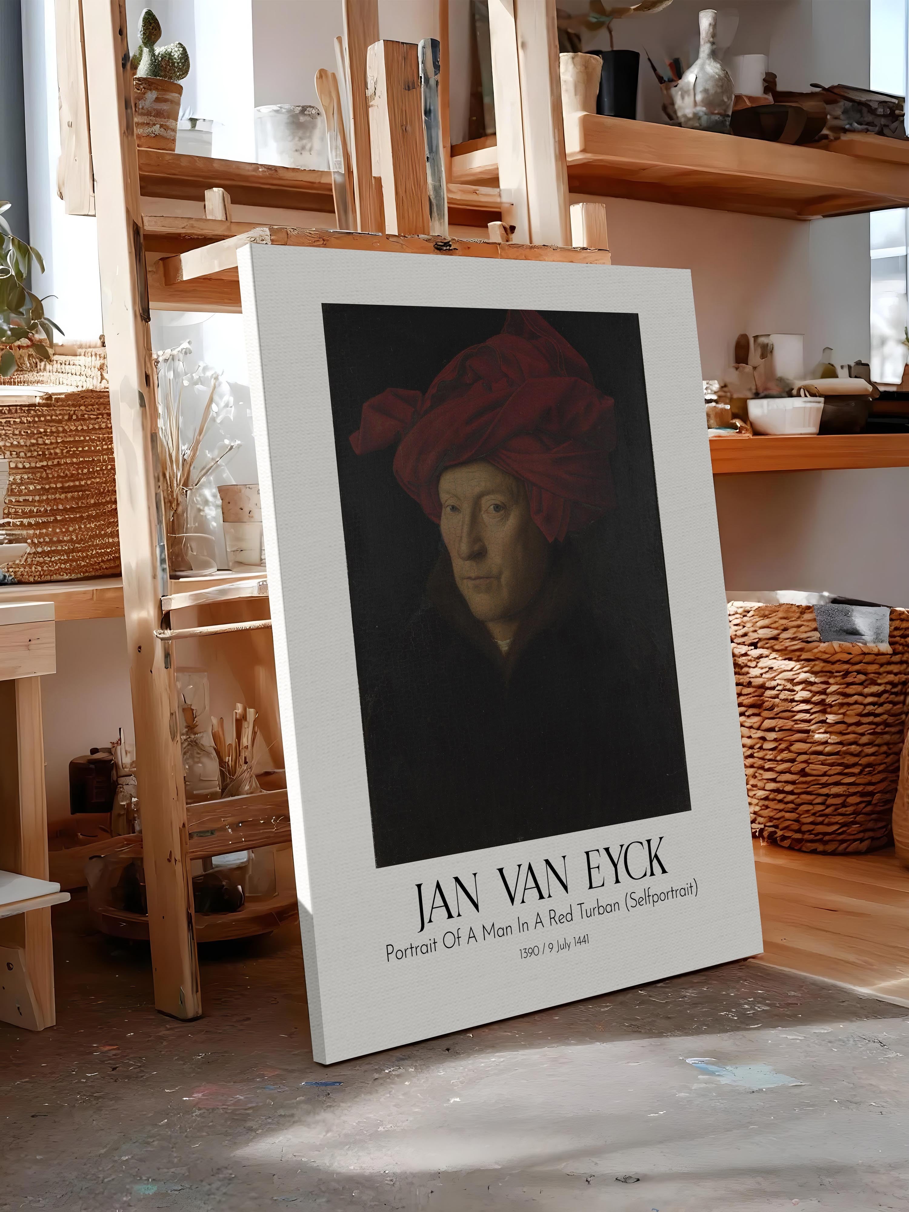 Jan Van Eyck, Kanvas Tablo, Sanat Serisi NO:112128