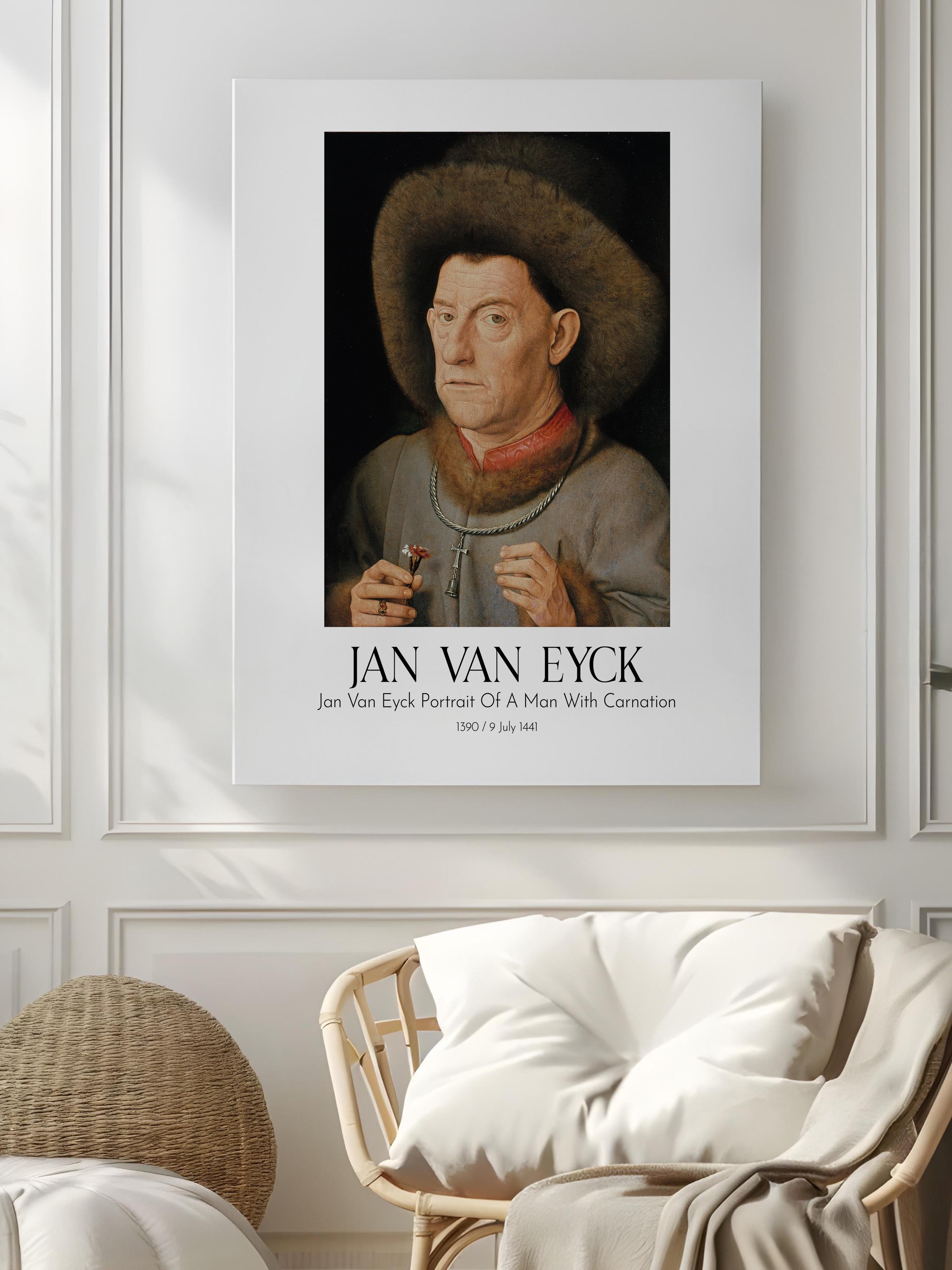 Jan Van Eyck, Kanvas Tablo, Sanat Serisi NO:112134