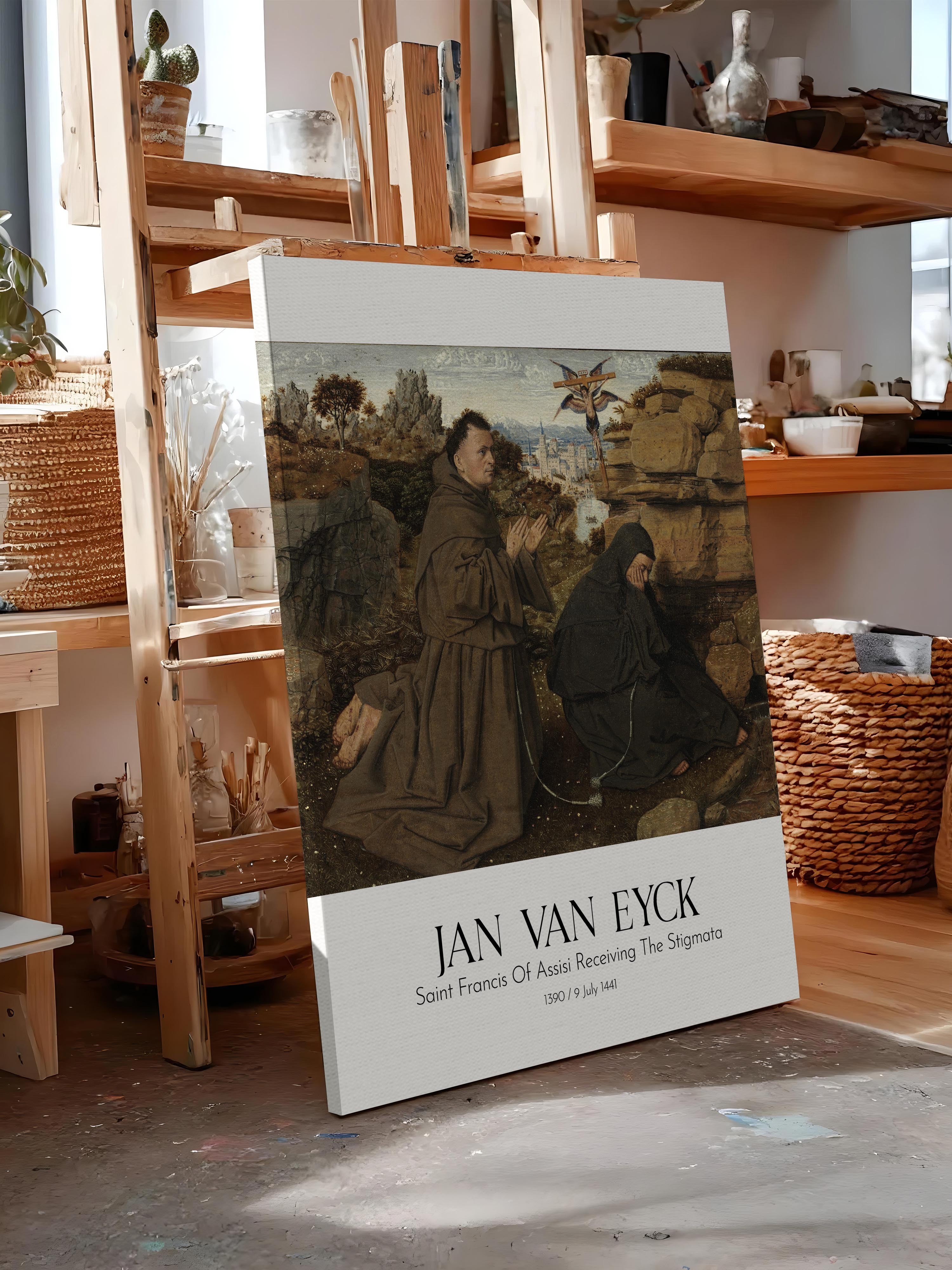 Jan Van Eyck, Kanvas Tablo, Sanat Serisi NO:112149