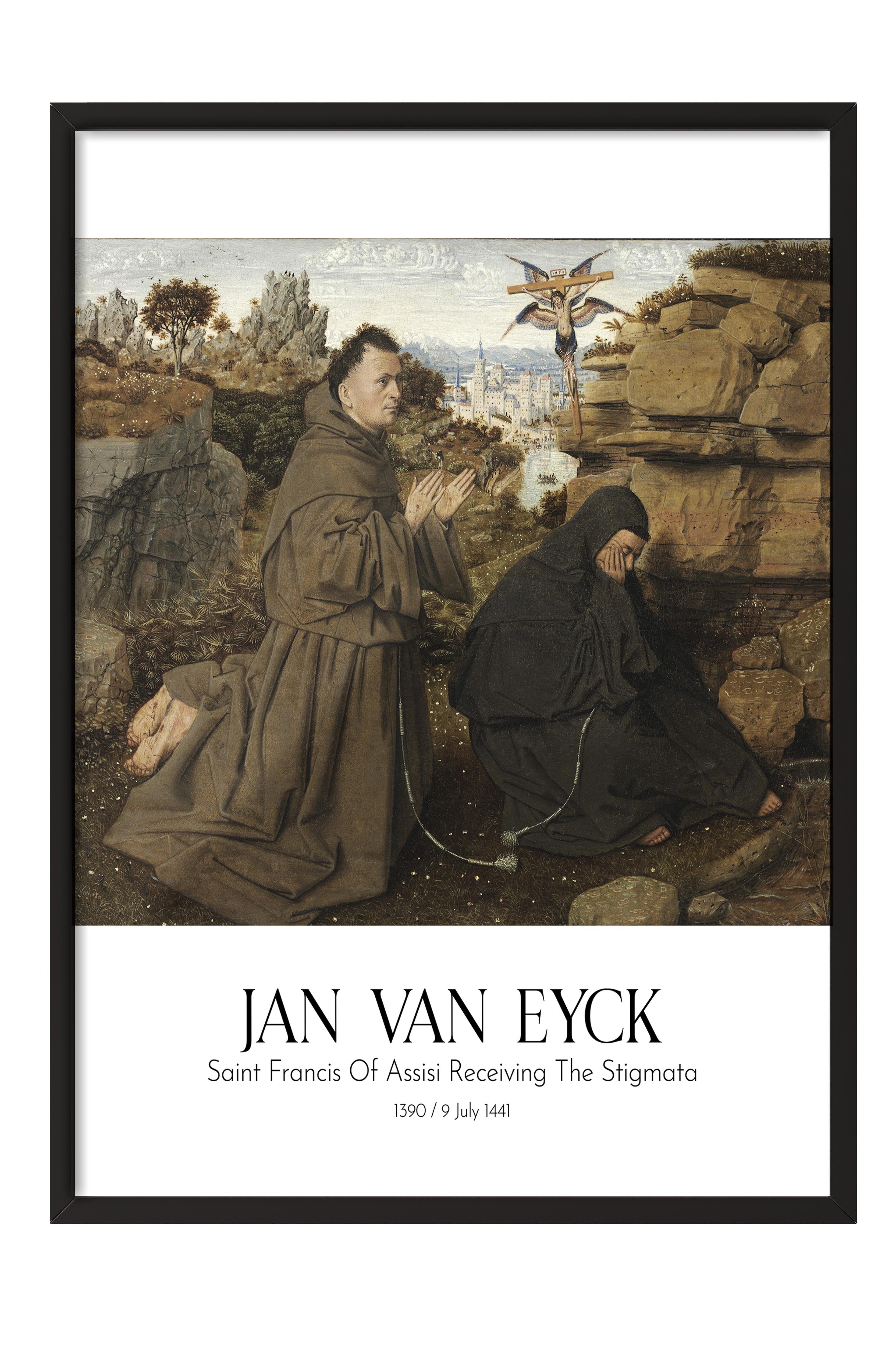 Jan Van Eyck, Siyah Çerçeveli Tablo, Sanat Serisi NO:112149