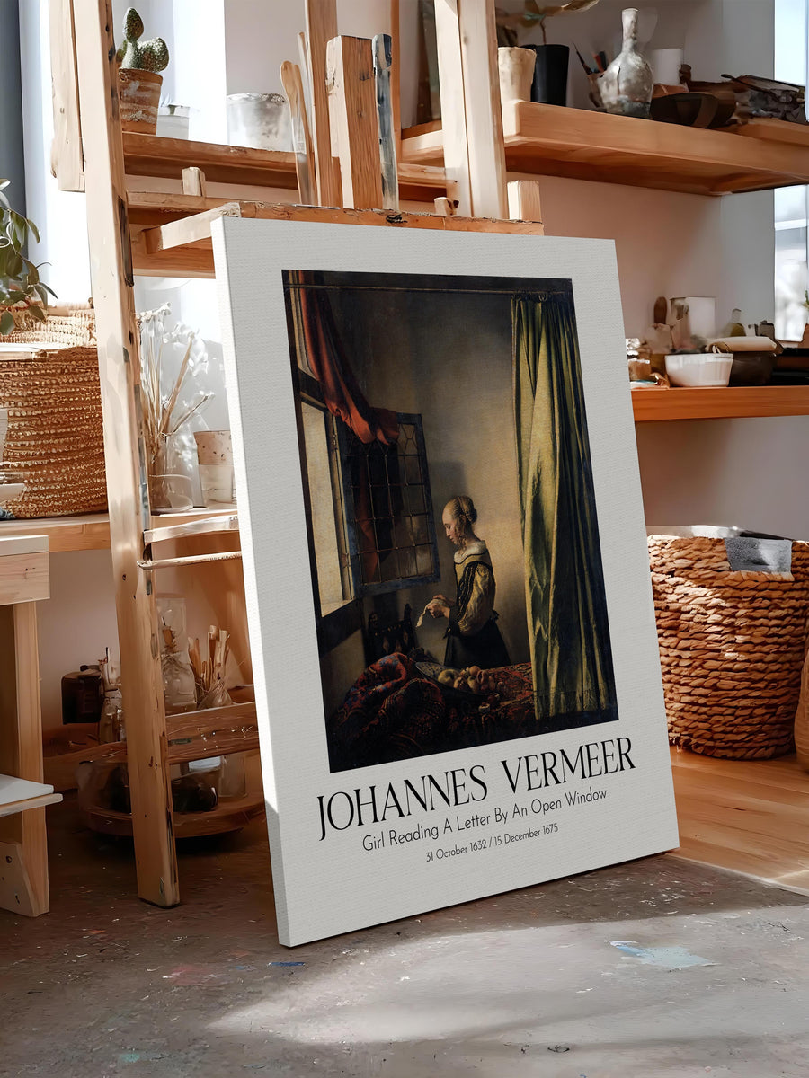 Johannes Vermeer, Kanvas Tablo, Sanat Serisi NO:110349