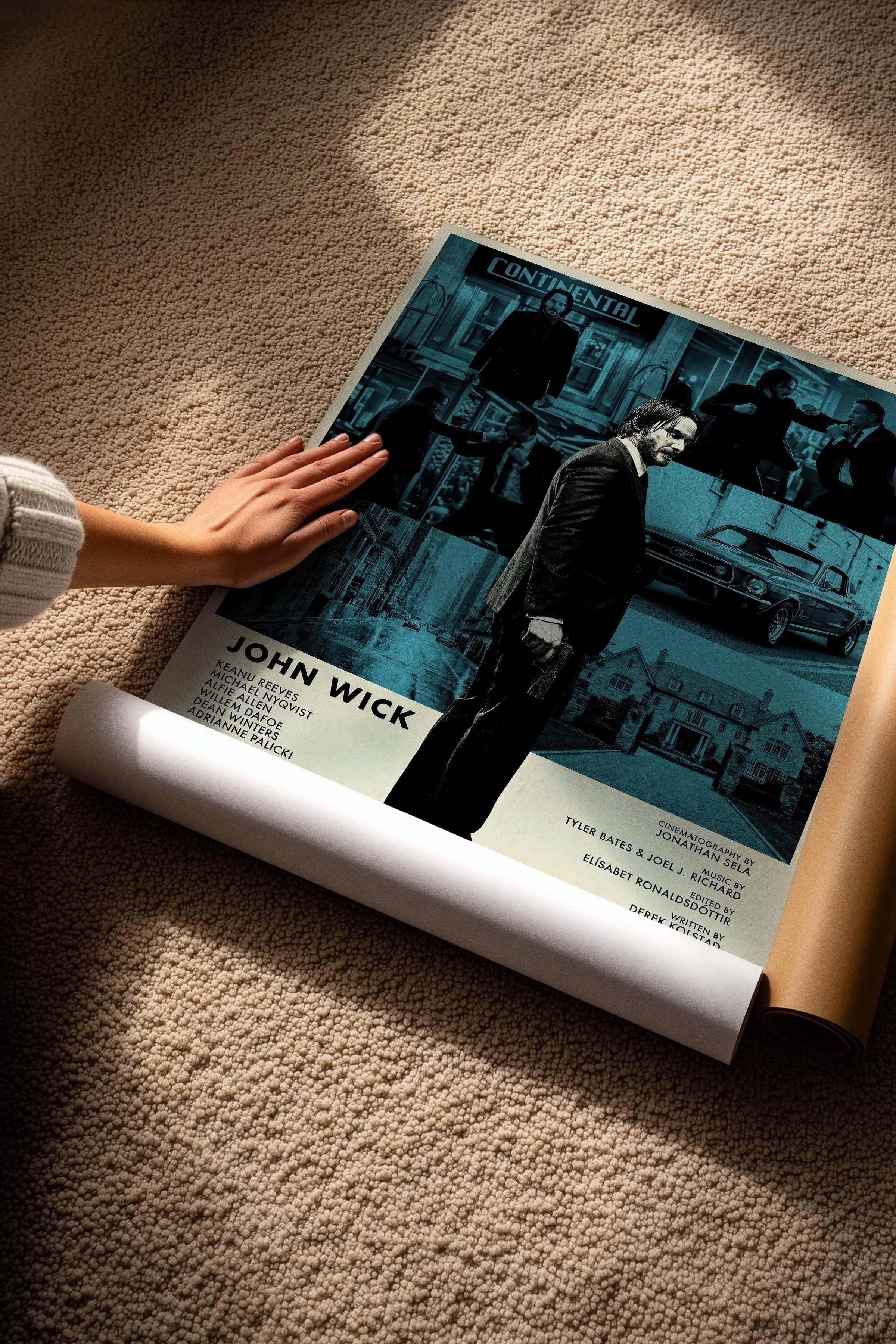 John Wick Posteri, Sinema ve Dizi Tablo Posterleri, Film Dizi Afişleri NO:112834