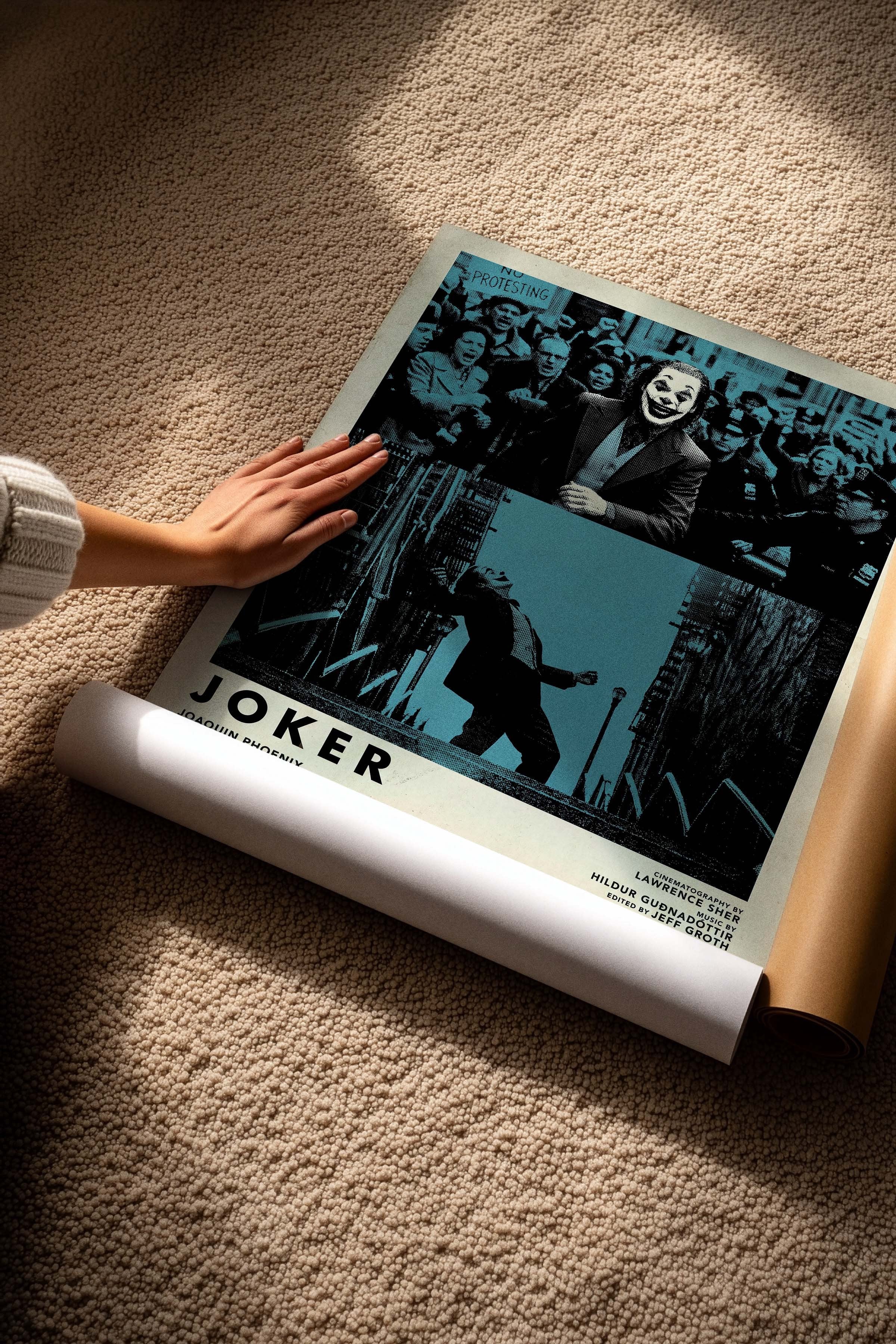 Joker Posteri, Sinema ve Dizi Tablo Posterleri, Film Dizi Afişleri NO:112811