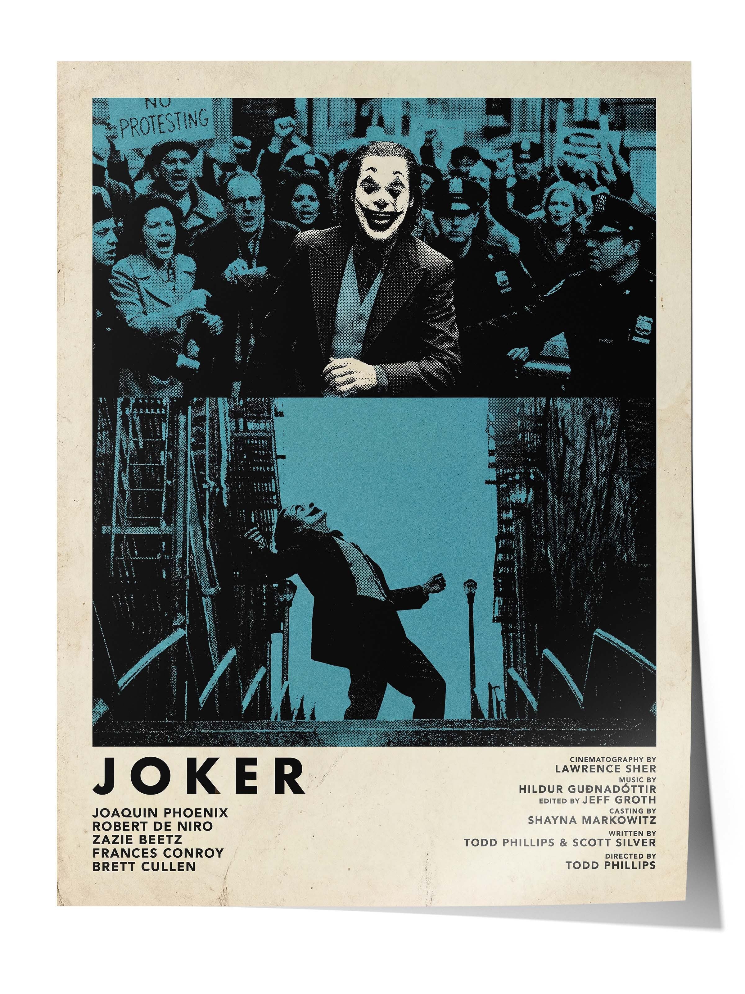 Joker Posteri, Sinema ve Dizi Tablo Posterleri, Film Dizi Afişleri NO:112811