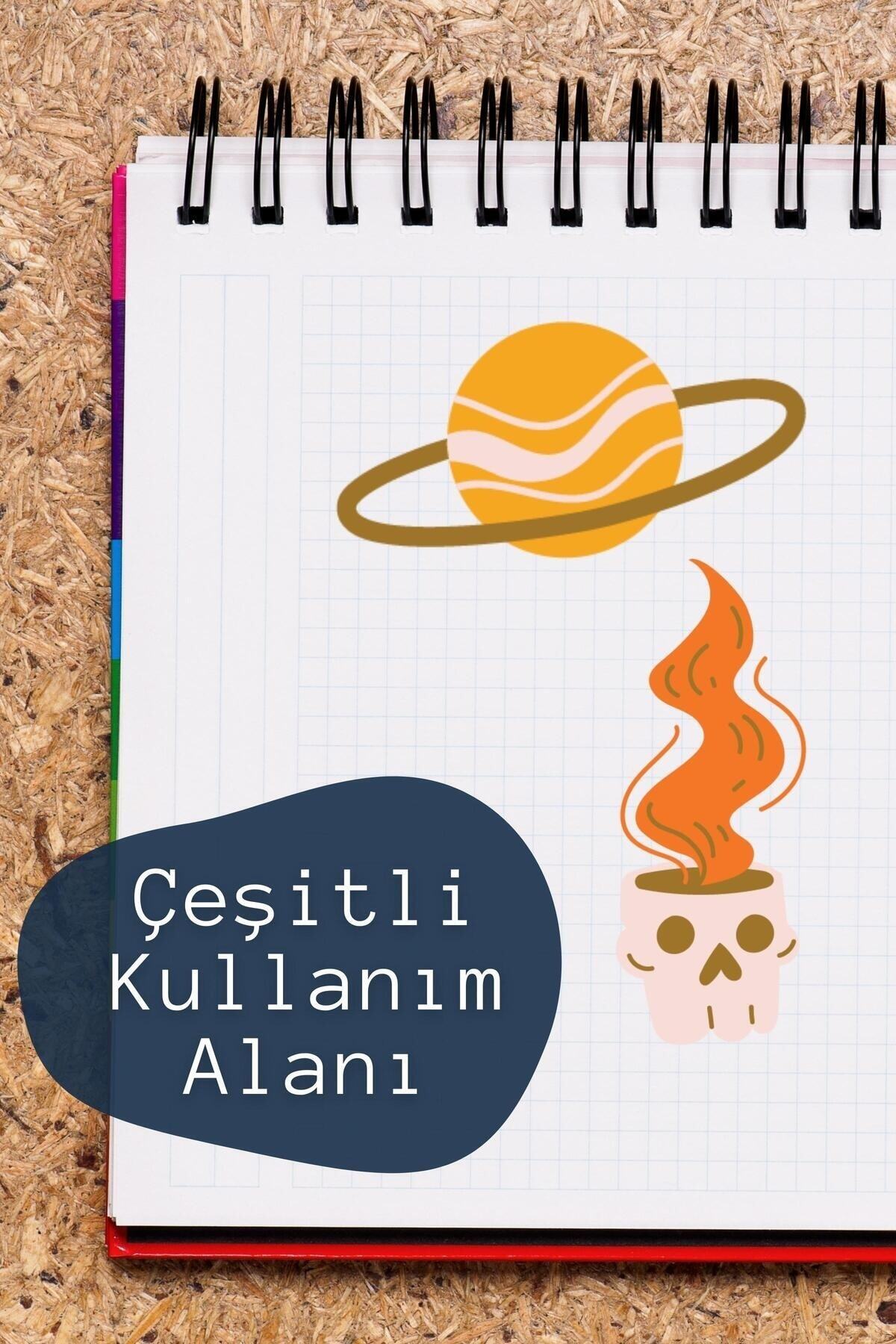 Karışık Temalı Sticker Seti - 28 Adet Etiket Seti- Telefon, Tablet, Defter Laptop Uyumlu Etiket