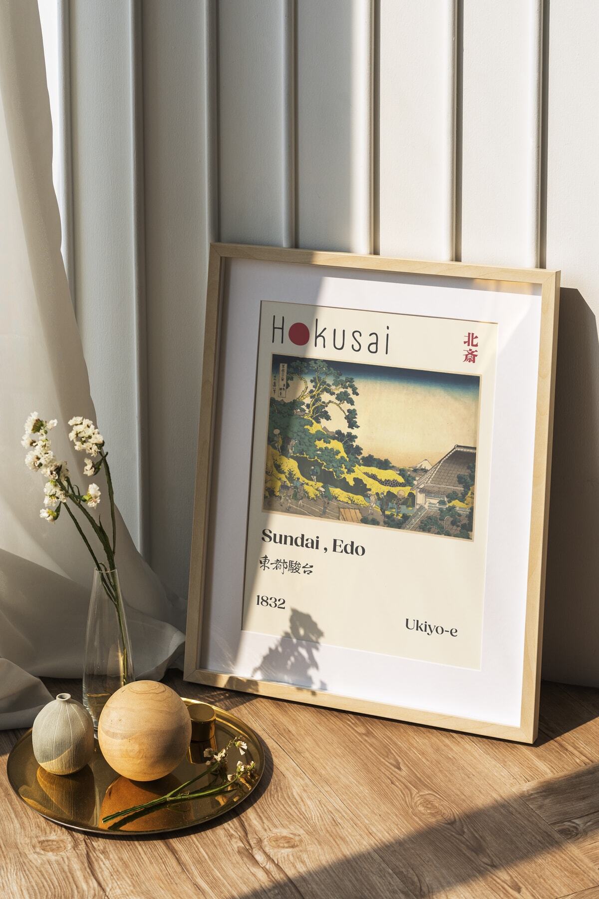 Katsushika Hokusai -japon Sanatının Benzersiz Posterleri-çerçevesiz-duvar Dekoru