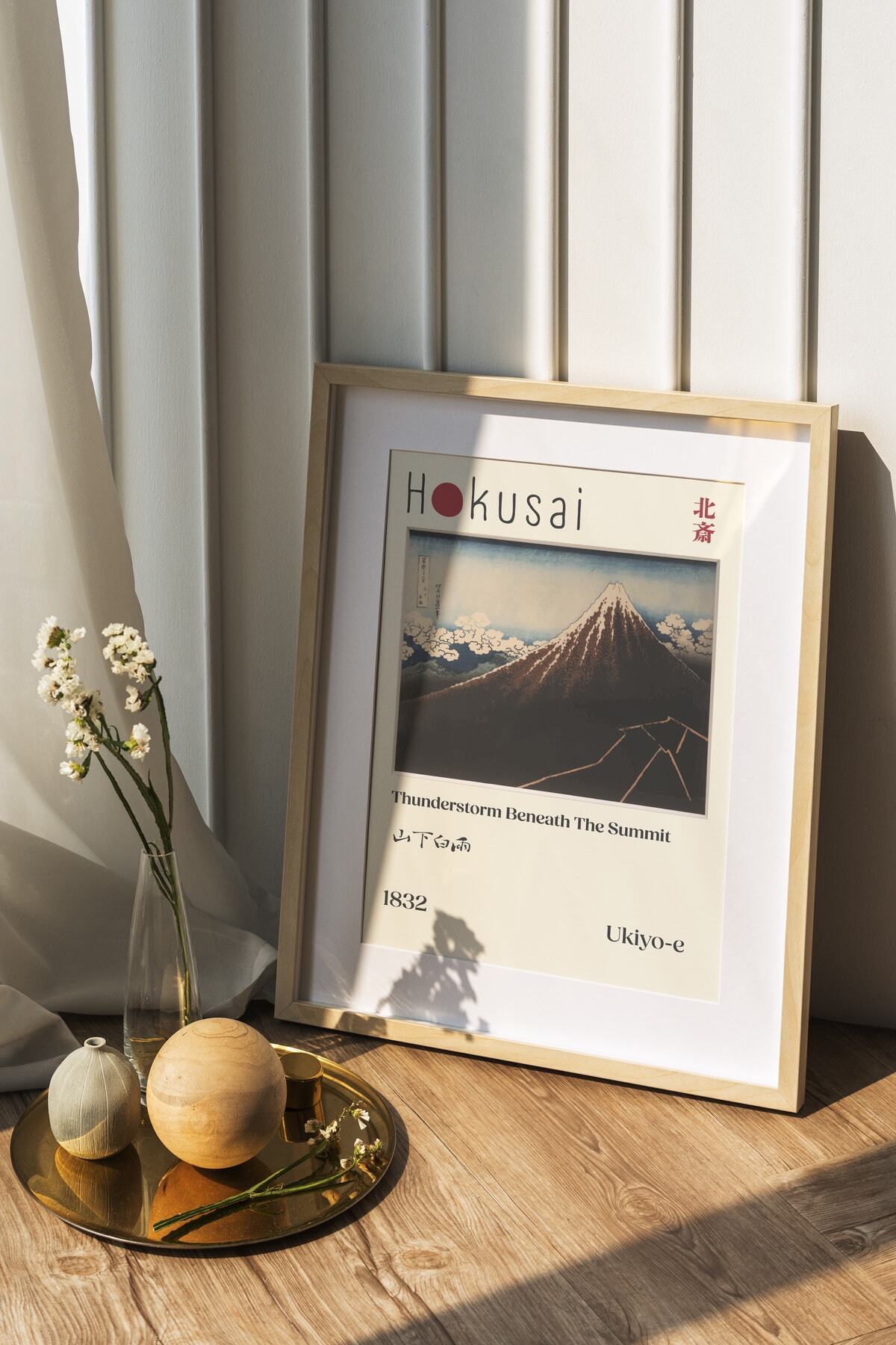 Katsushika Hokusai -japon Sanatının Benzersiz Posterleri-çerçevesiz-duvar Dekoru
