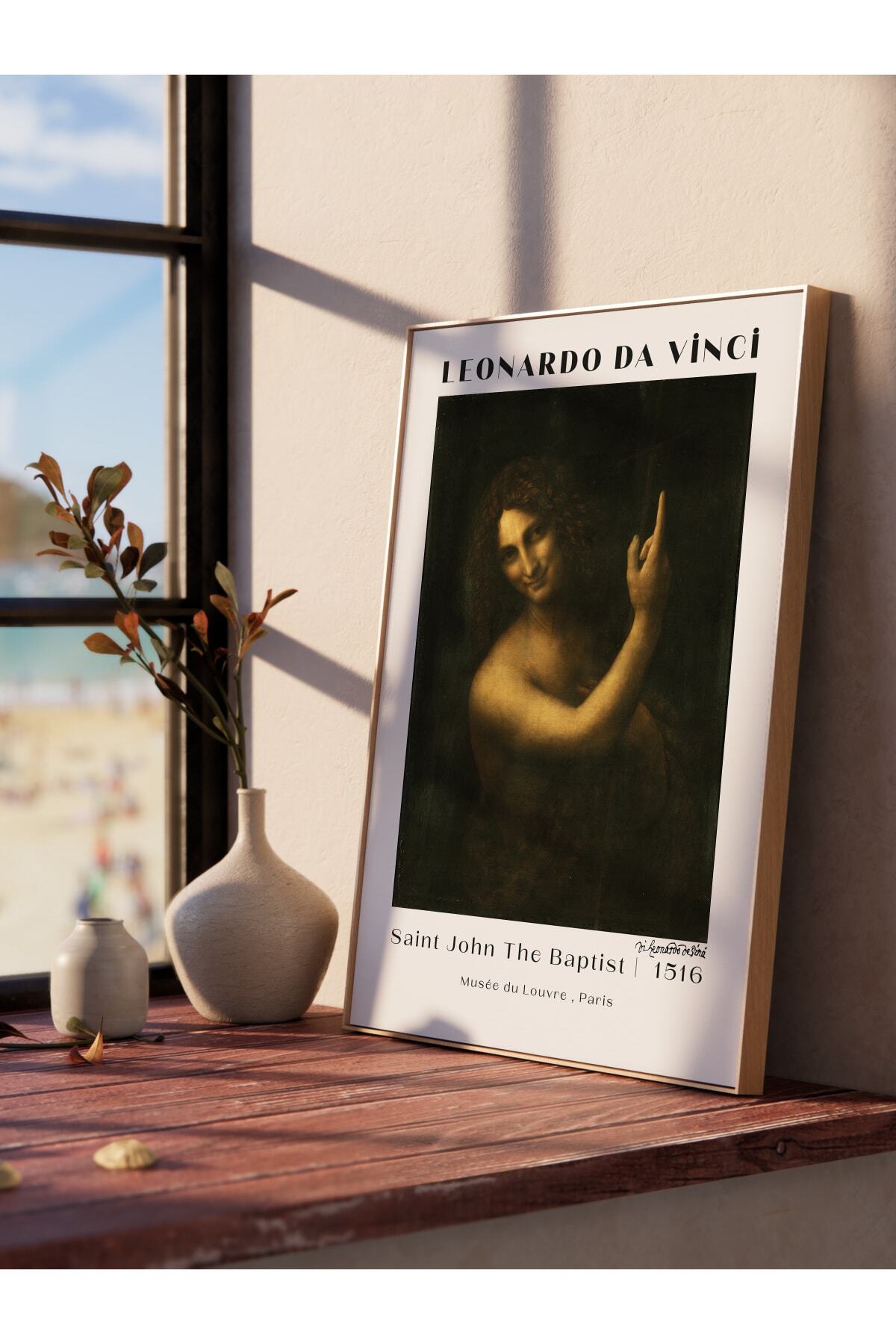 Leonardo Da Vinci Duvar Posteri - Duvar Dekoru - Sanat Serisi Posterleri - Kalın Kağıt - Çerçevesiz