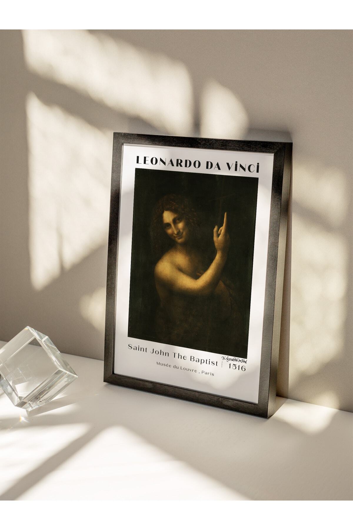 Leonardo Da Vinci Duvar Posteri - Duvar Dekoru - Sanat Serisi Posterleri - Kalın Kağıt - Çerçevesiz