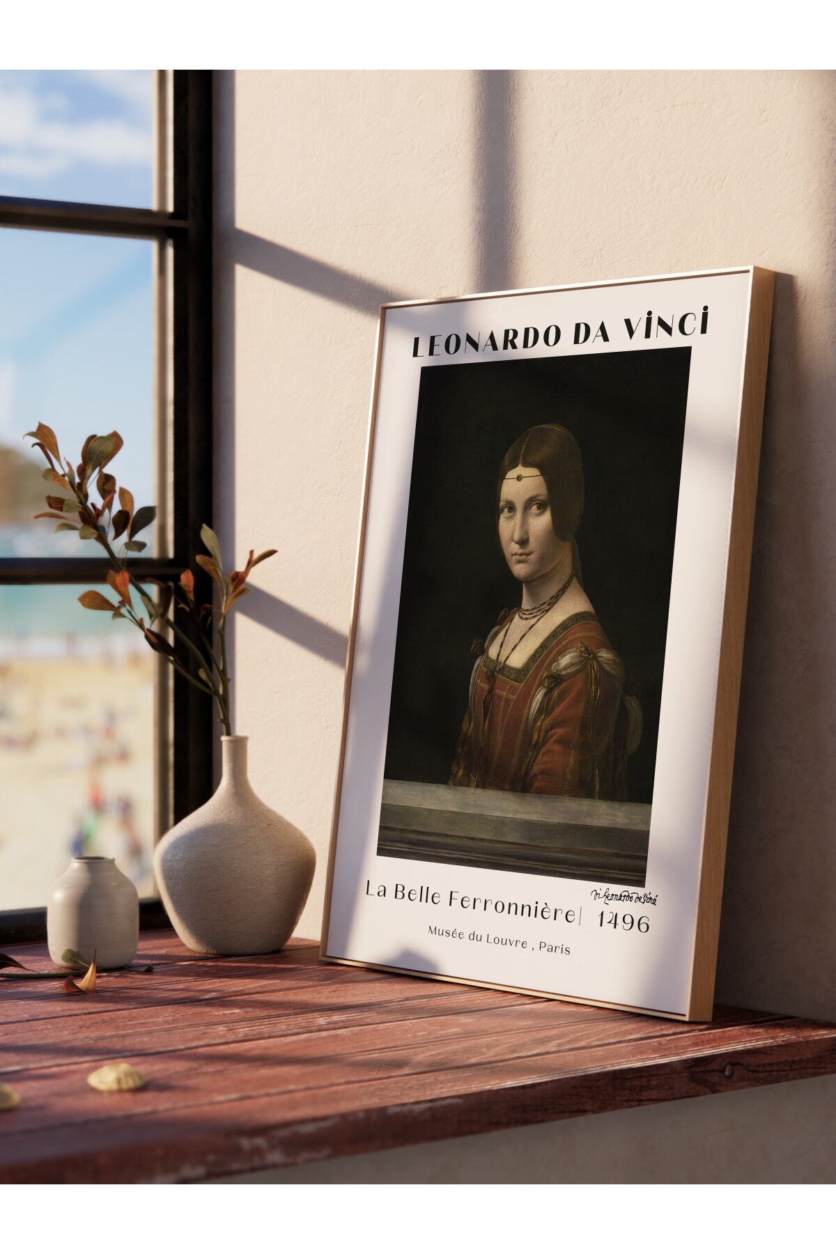 Leonardo Da Vinci Duvar Posteri - Duvar Dekoru - Sanat Serisi Posterleri - Kalın Kağıt - Çerçevesiz