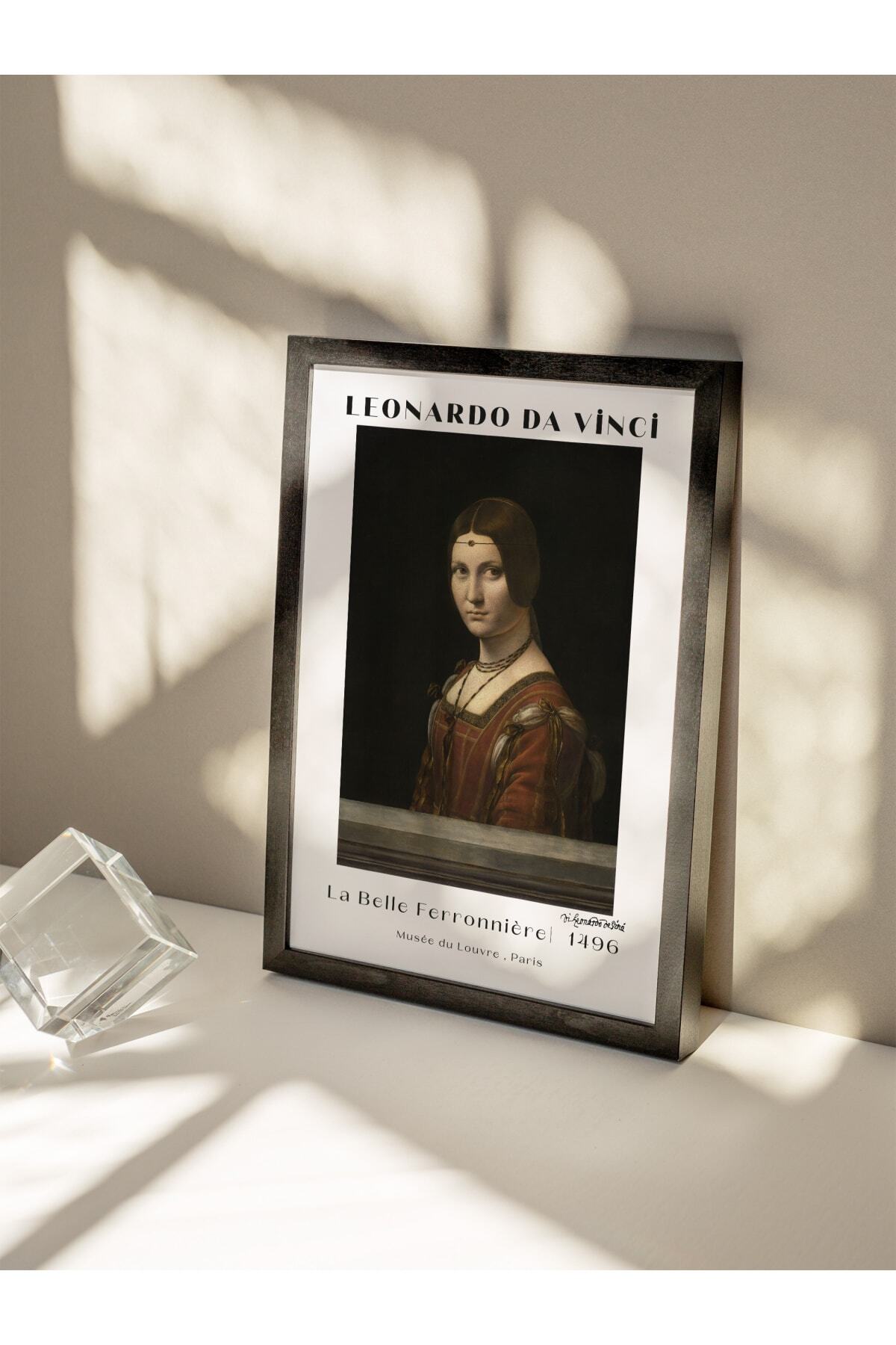 Leonardo Da Vinci Duvar Posteri - Duvar Dekoru - Sanat Serisi Posterleri - Kalın Kağıt - Çerçevesiz