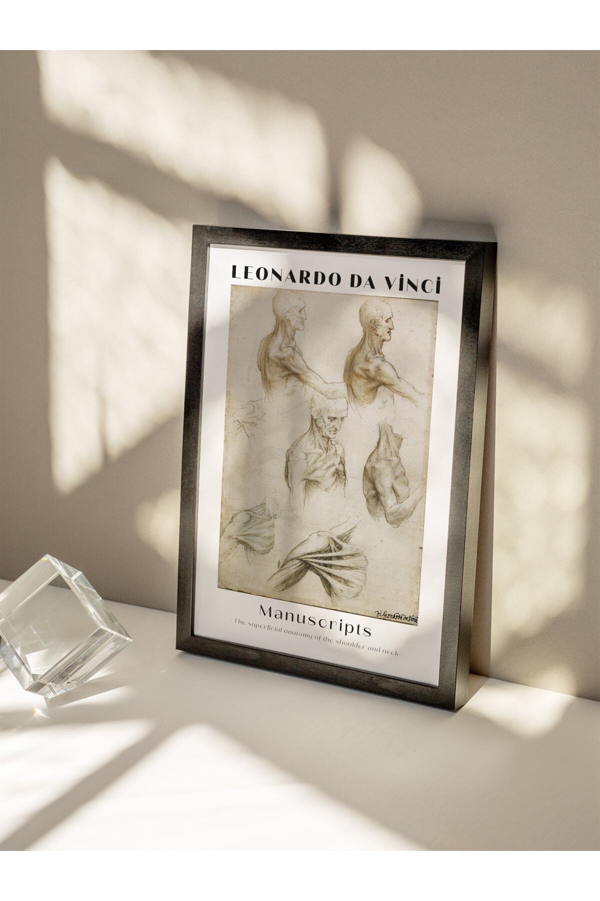 Leonardo Da Vinci Duvar Posteri - Duvar Dekoru - Sanat Serisi Posterleri - Kalın Kağıt - Çerçevesiz