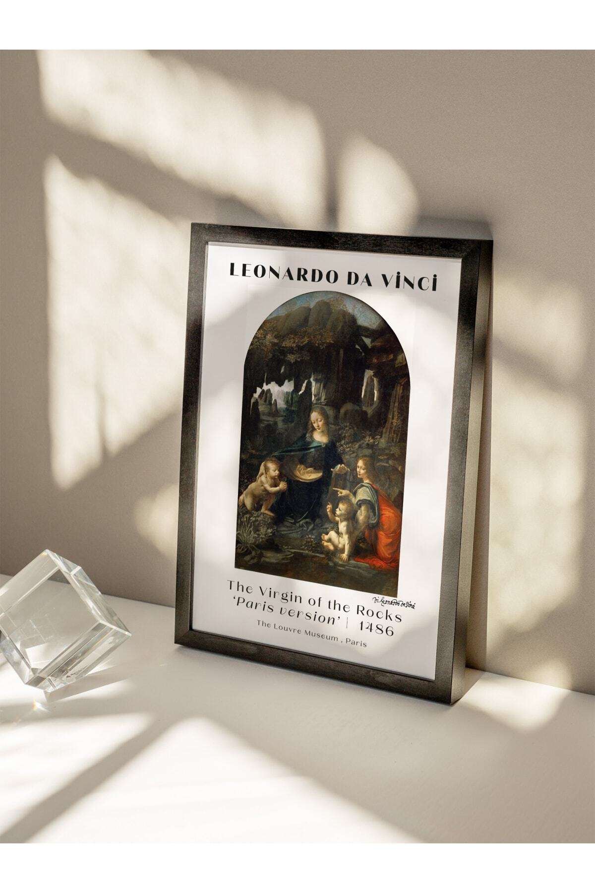 Leonardo Da Vinci Duvar Posteri - Duvar Dekoru - Sanat Serisi Posterleri - Kalın Kağıt - Çerçevesiz