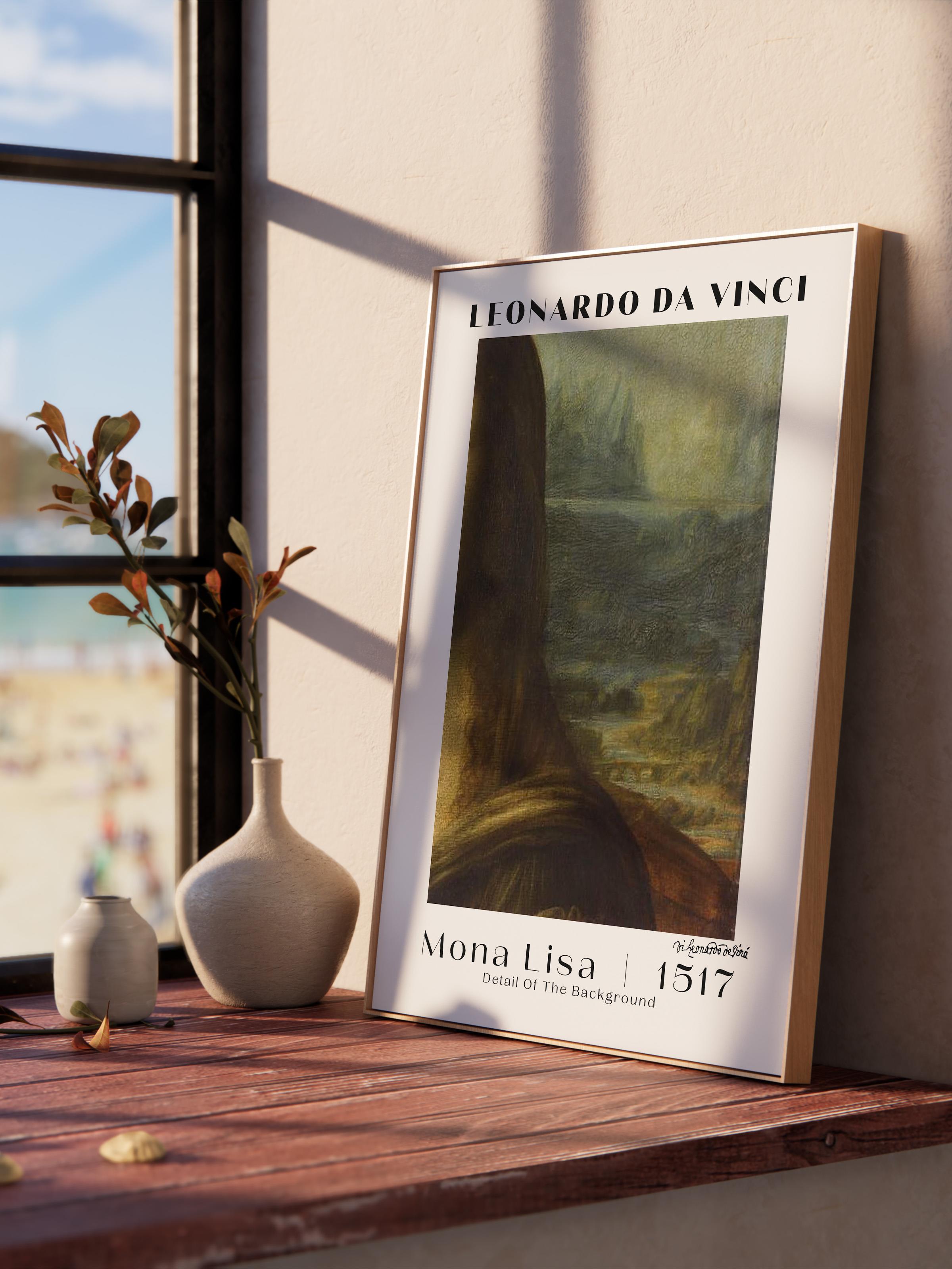 Leonardo Da Vinci Duvar Posteri - Duvar Dekoru - Sanat Serisi Posterleri - Kalın Kağıt - Çerçevesiz