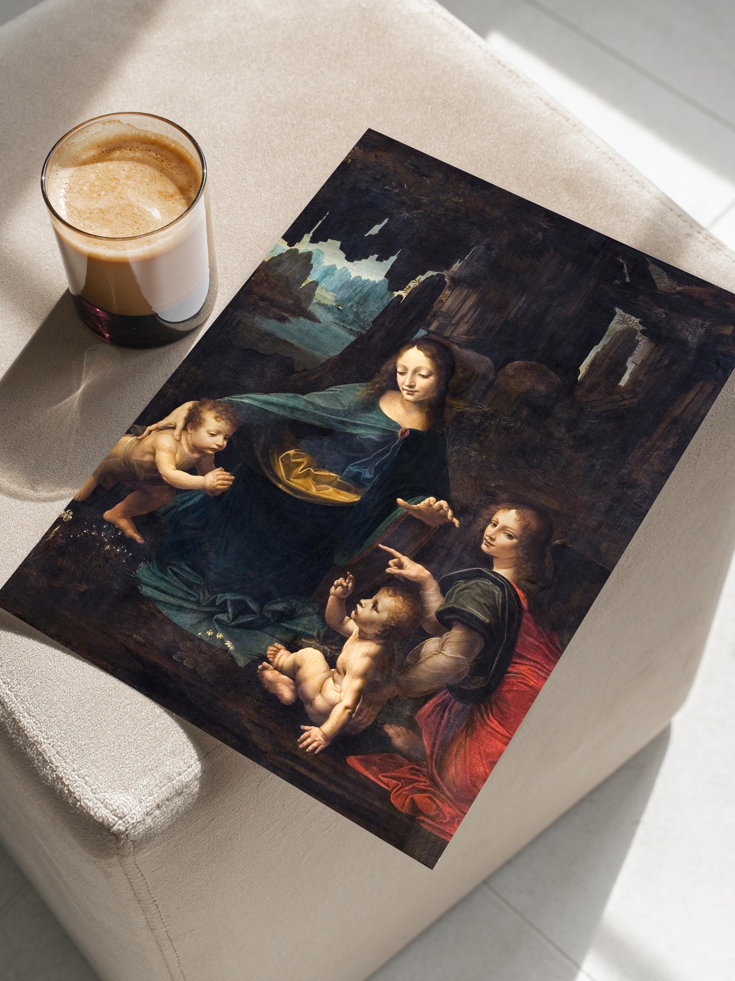 Leonardo Da Vinci Poster No:1 Modern Sanat Poster - Sanat Dekor Serisi - Duvar Tablosu, HD Baskı