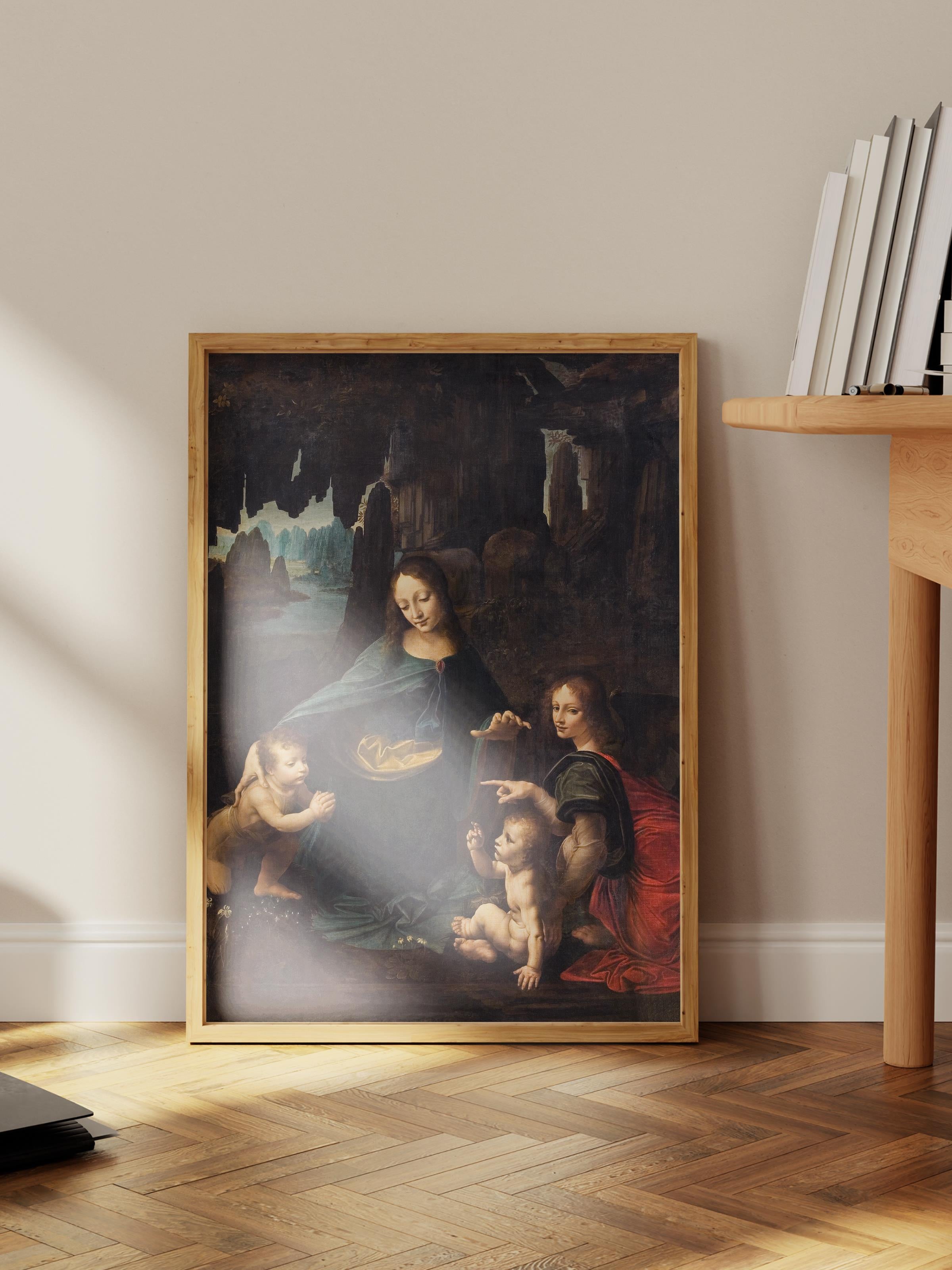 Leonardo Da Vinci Poster No:1 Modern Sanat Poster - Sanat Dekor Serisi - Duvar Tablosu, HD Baskı