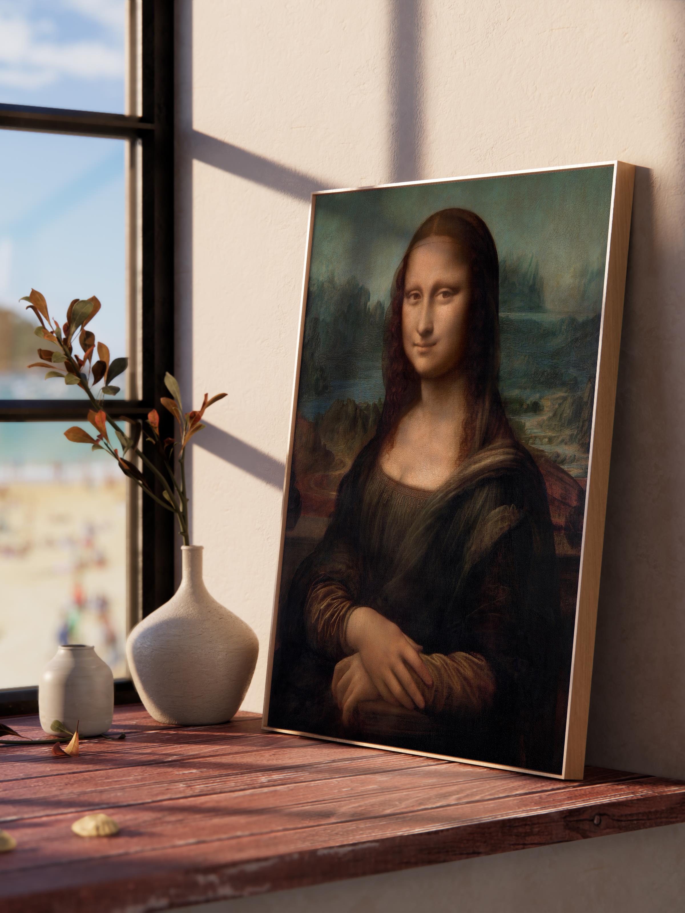 Leonardo Da Vinci Poster No:2 Modern Sanat Poster - Sanat Dekor Serisi - Duvar Tablosu, HD Baskı