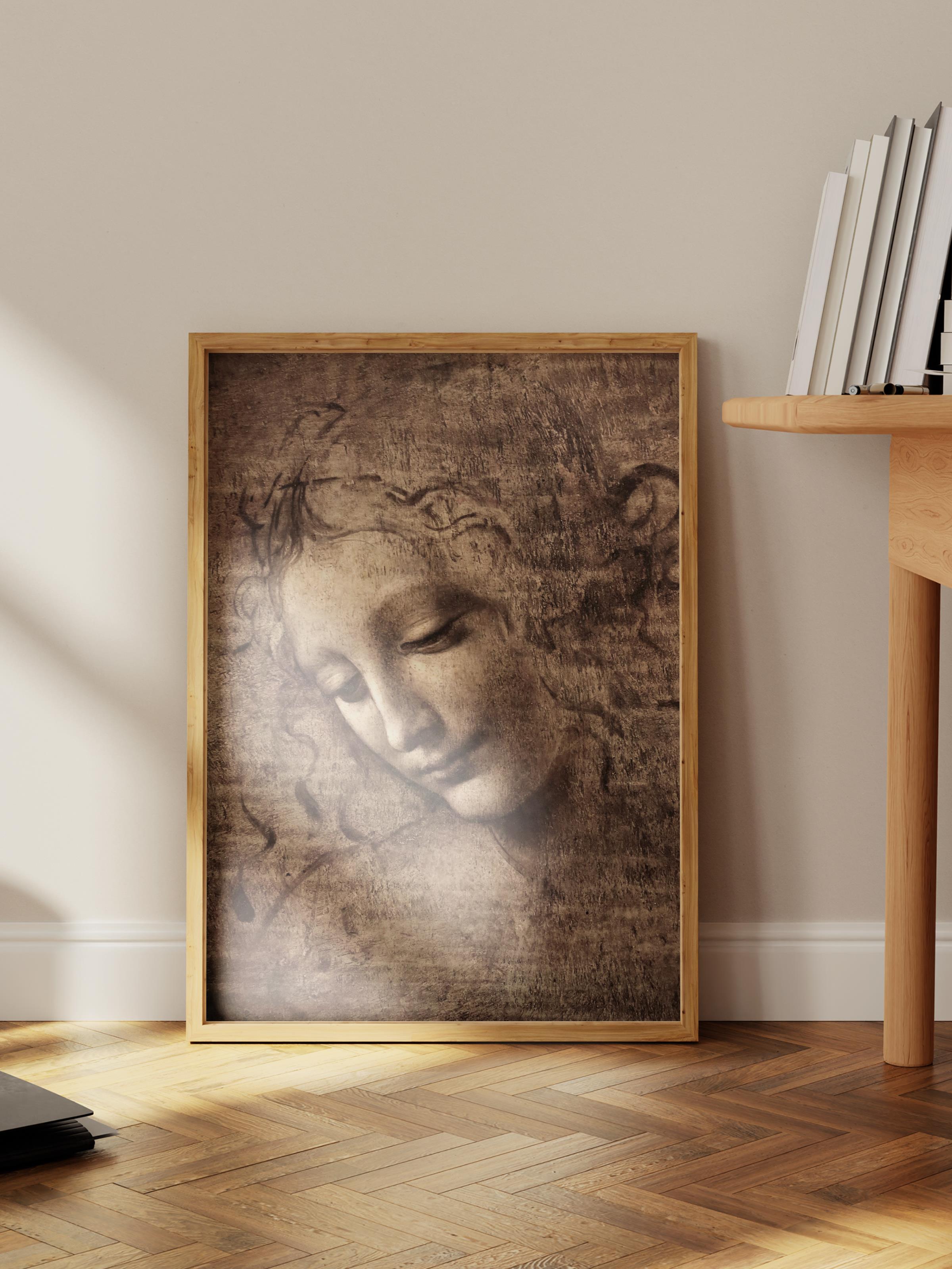 Leonardo Da Vinci Poster No:3 Modern Sanat Poster - Sanat Dekor Serisi - Duvar Tablosu, HD Baskı