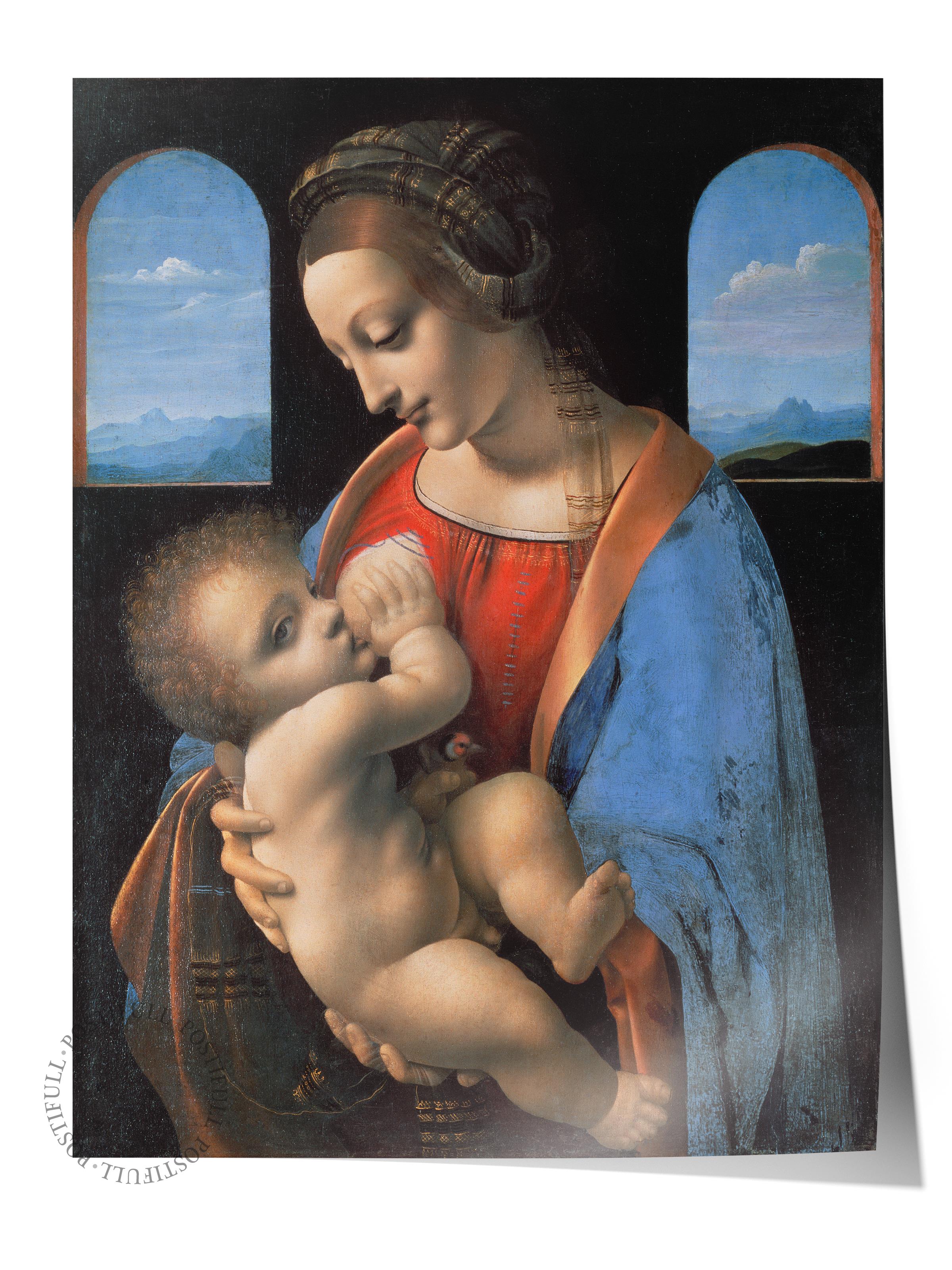 Leonardo Da Vinci Poster No:4 Modern Sanat Poster - Sanat Dekor Serisi - Duvar Tablosu, HD Baskı