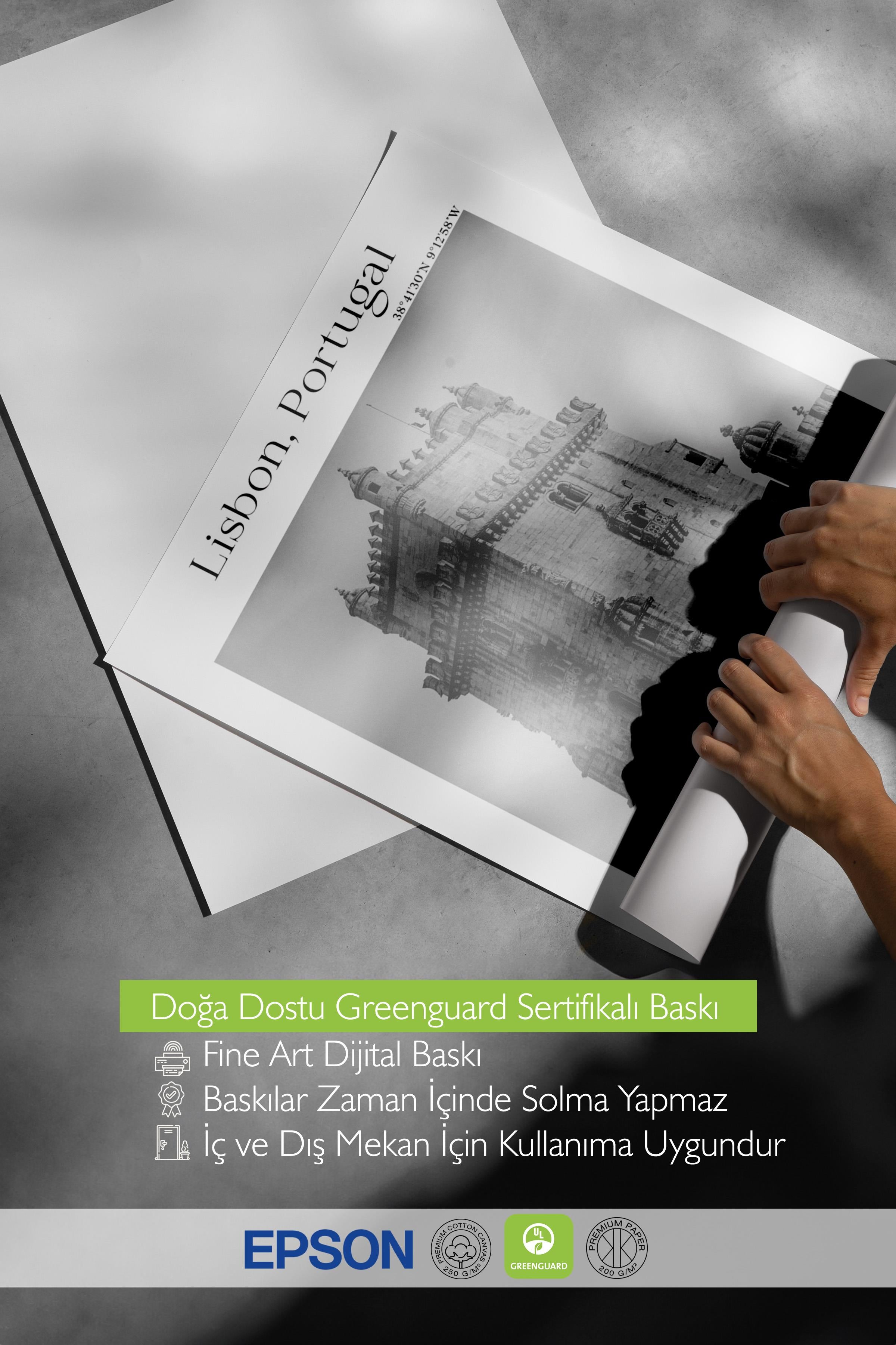 Lizbon - Portekiz, Şehir Temalı Poster, Çerçevesiz Duvar Posteri, NO:30020