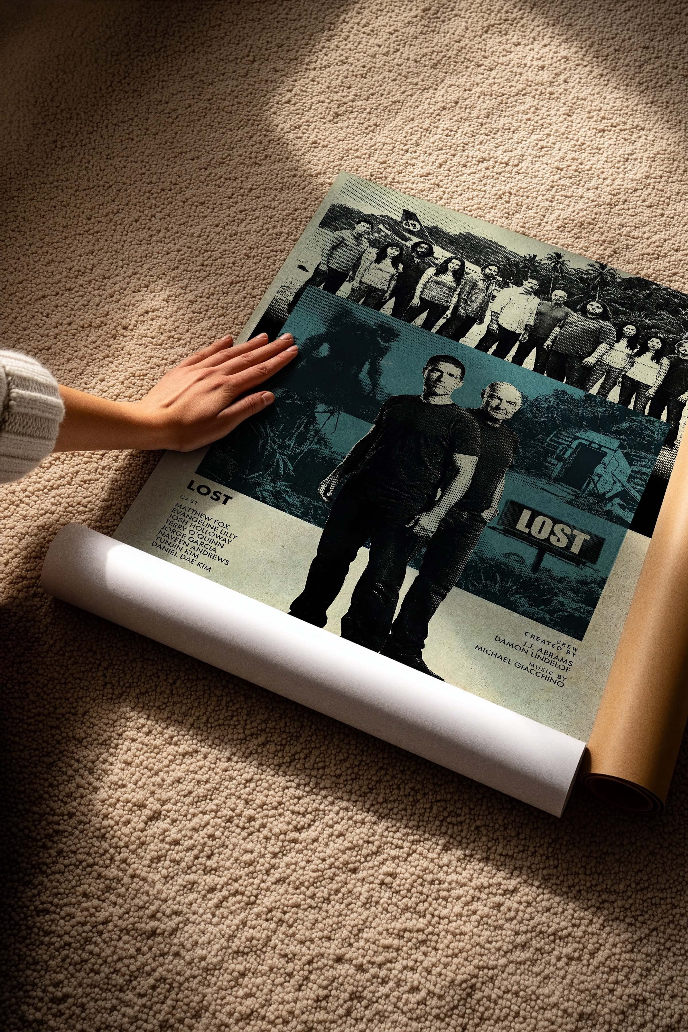 Lost Posteri, Sinema ve Dizi Tablo Posterleri, Film Dizi Afişleri NO:112774