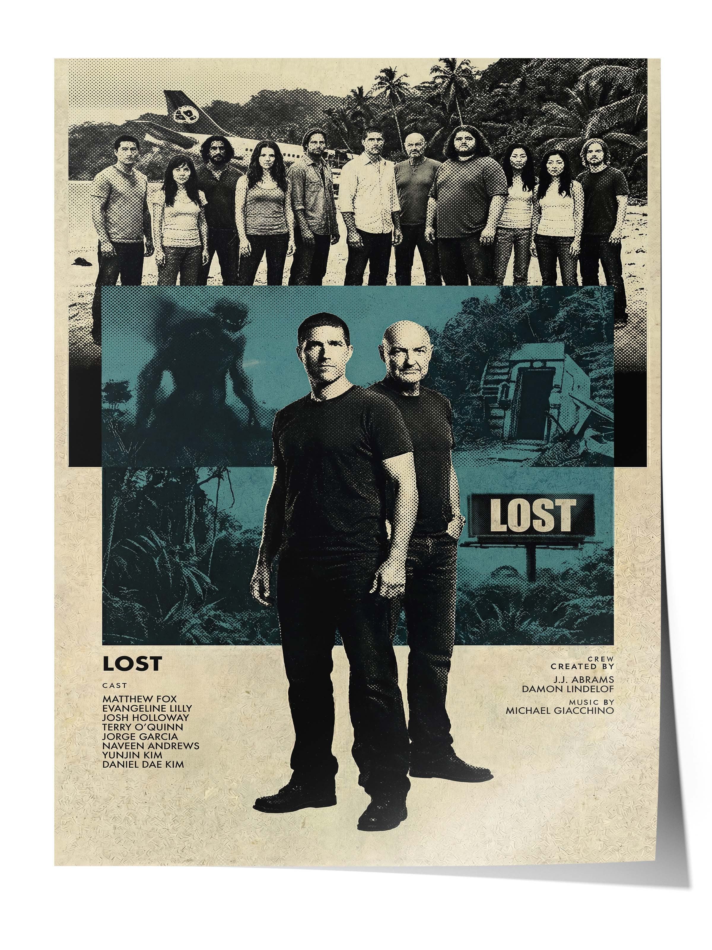 Lost Posteri, Sinema ve Dizi Tablo Posterleri, Film Dizi Afişleri NO:112774