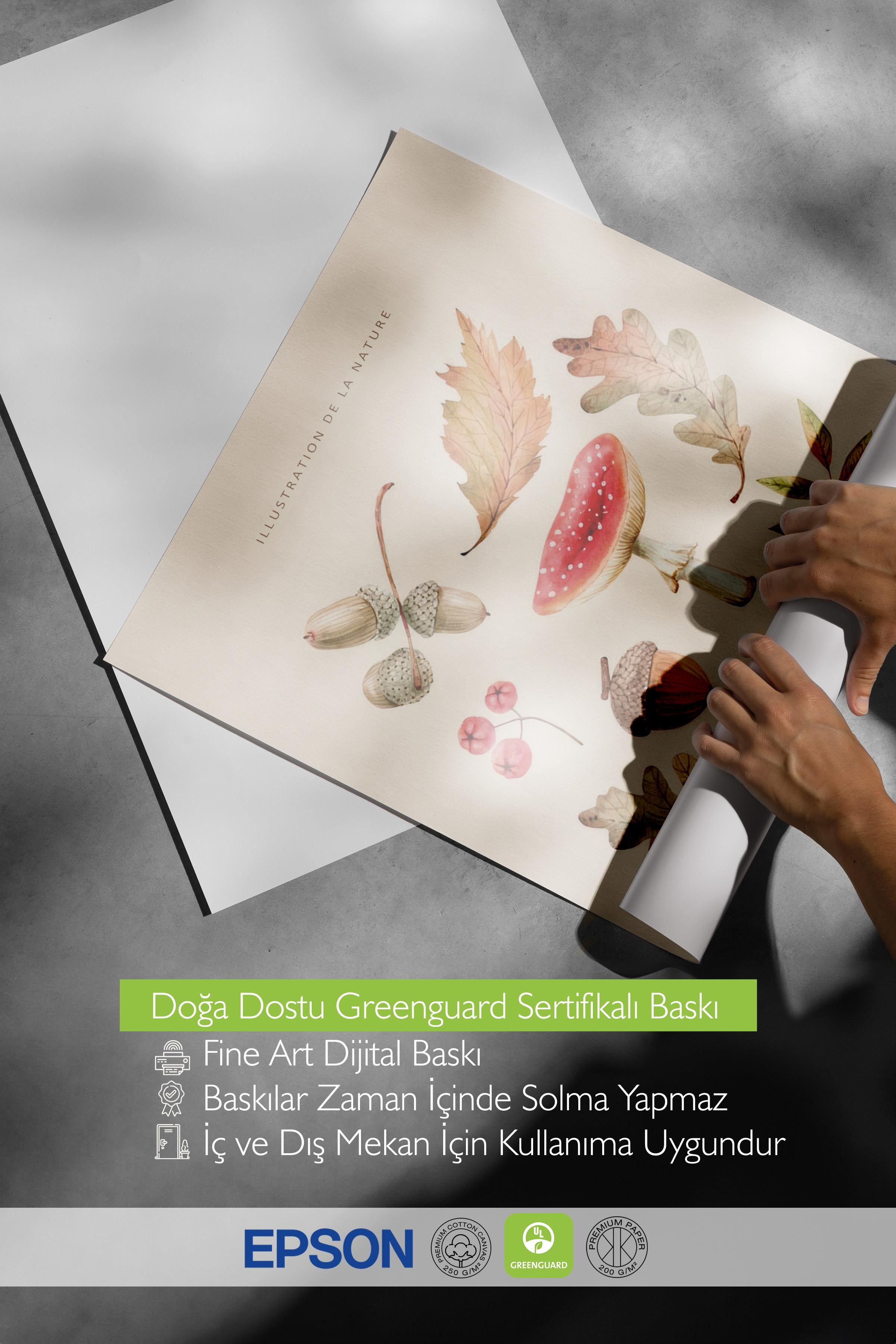 Magic of the Forest No1 Poster, Dikey Duvar Tablosu Comfort Serisi NO:108564