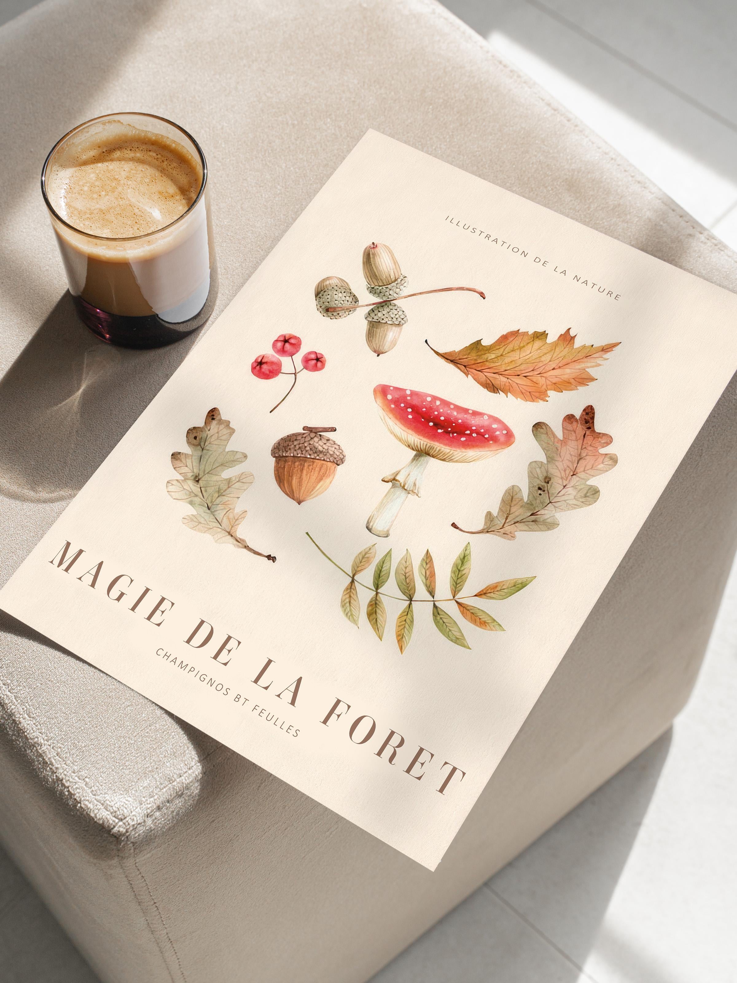 Magic of the Forest No1 Poster, Dikey Duvar Tablosu Comfort Serisi NO:108564