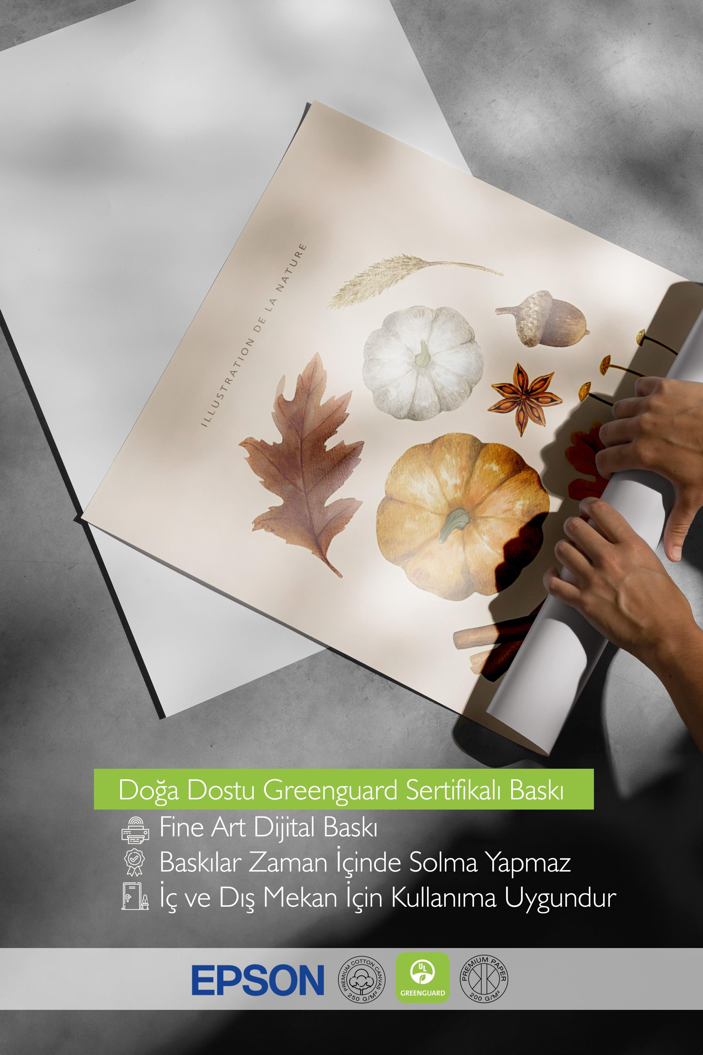 Magic of the Forest No2  Poster, Dikey Duvar Tablosu Comfort Serisi NO:108565