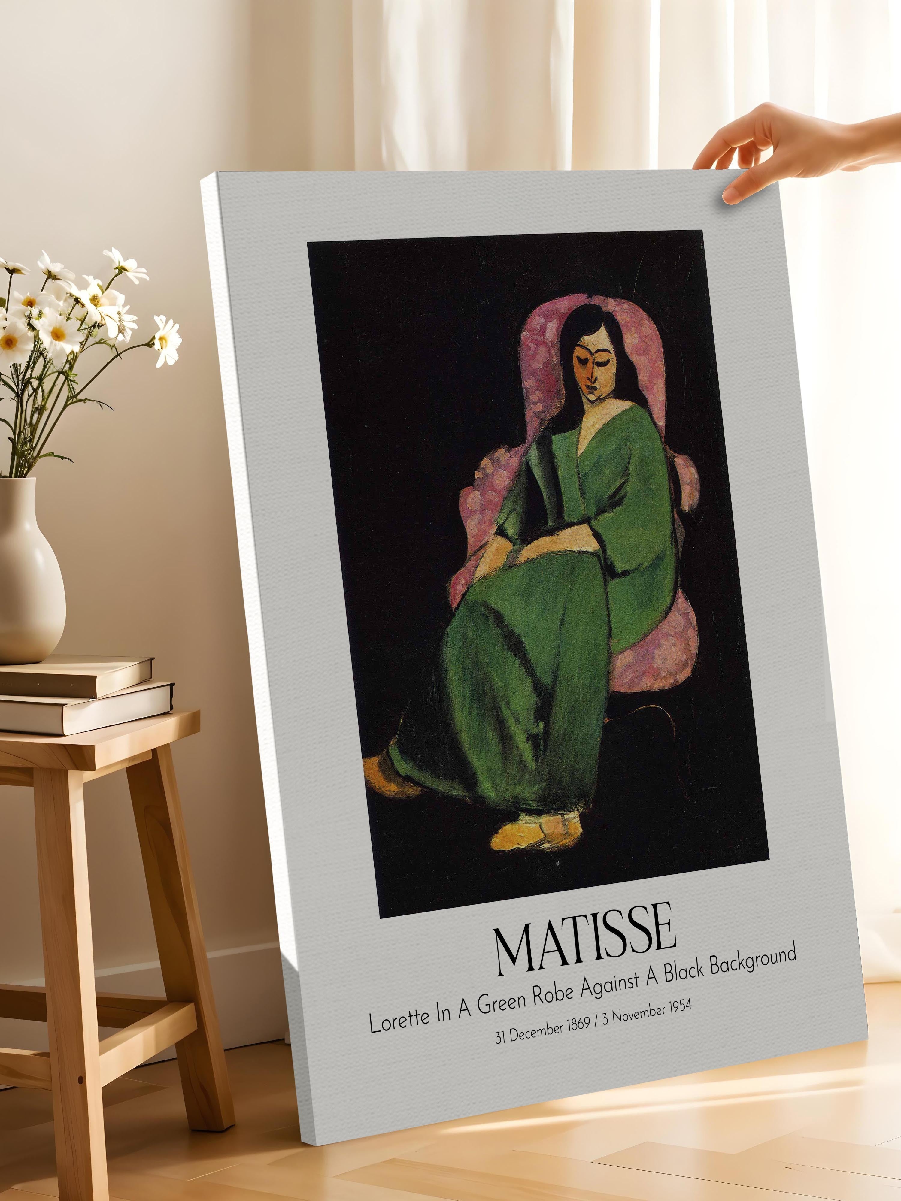Matisse, Kanvas Tablo, Sanat Serisi NO:112302
