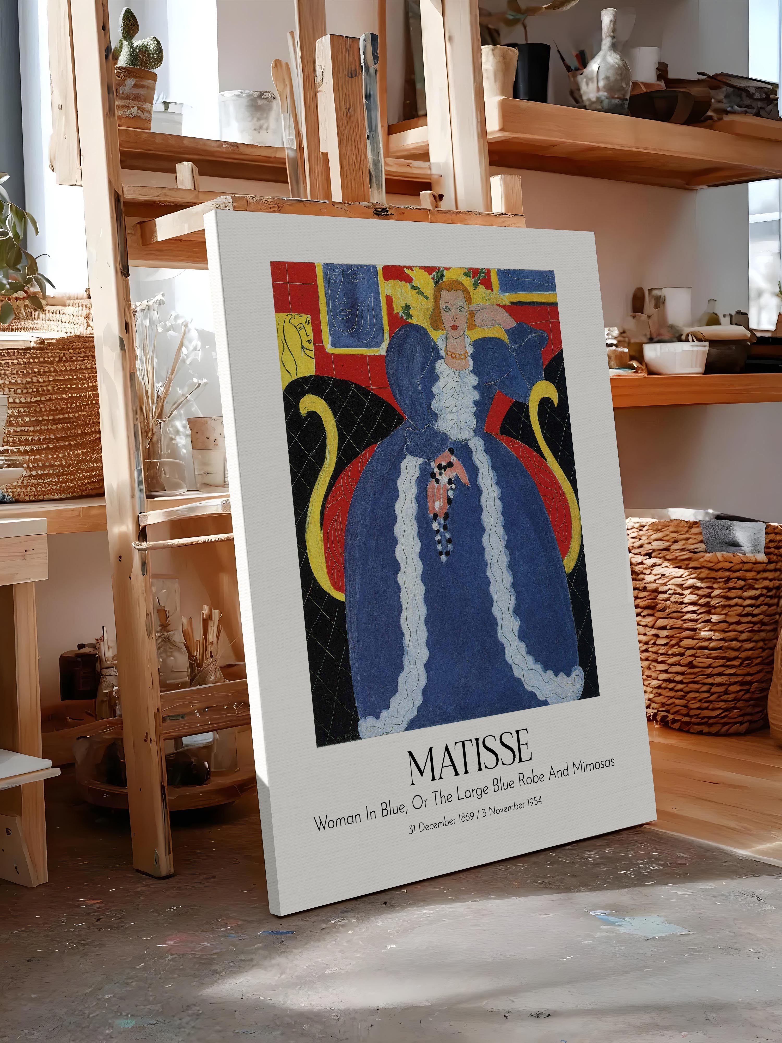 Matisse, Kanvas Tablo, Sanat Serisi NO:112311