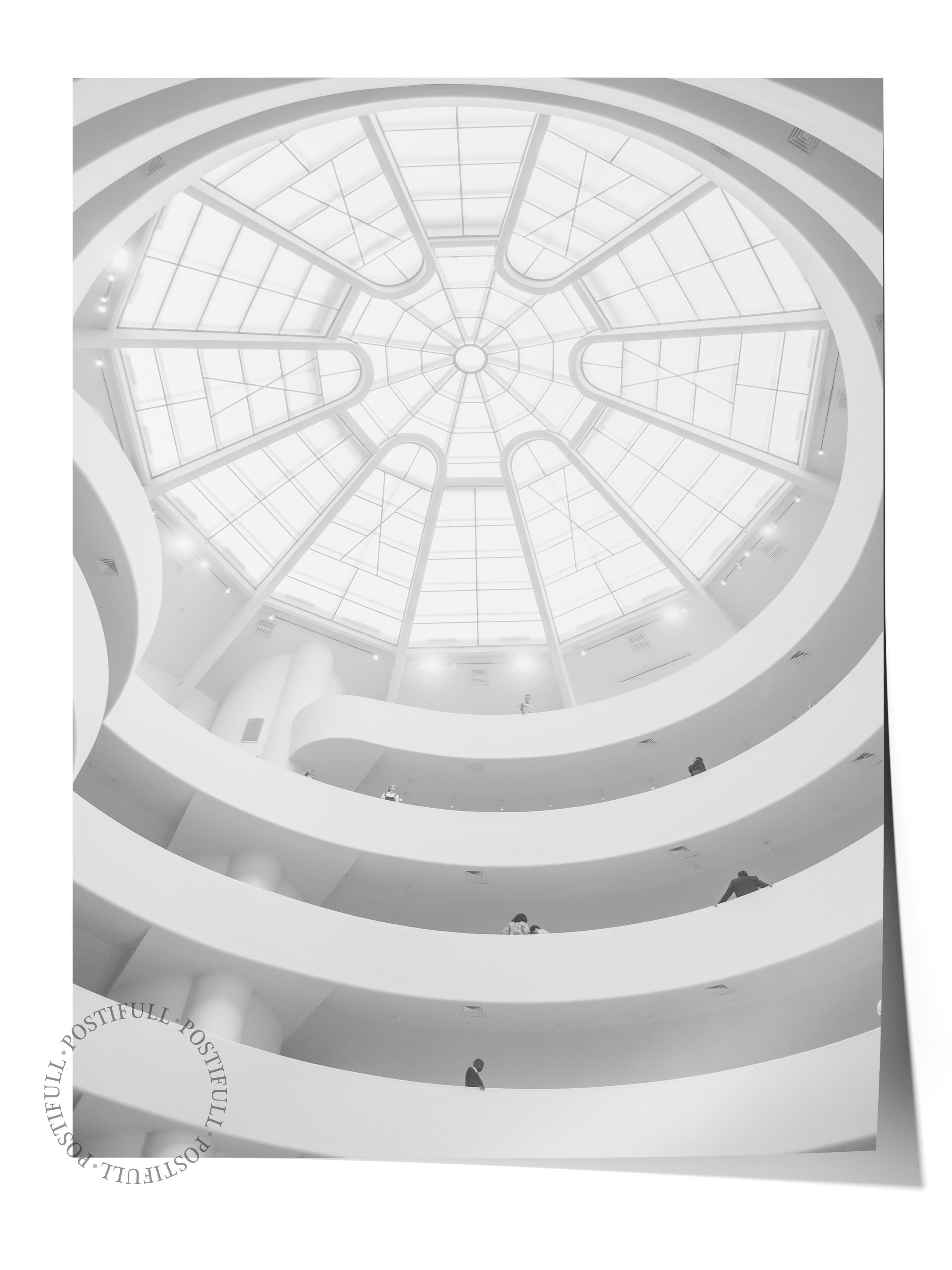 Mimari Poster, Siyah Beyaz Çerçevesiz Poster, Sanatsal Baskı NO:169 Estetik Ofis Duvar Dekoru, Dikey