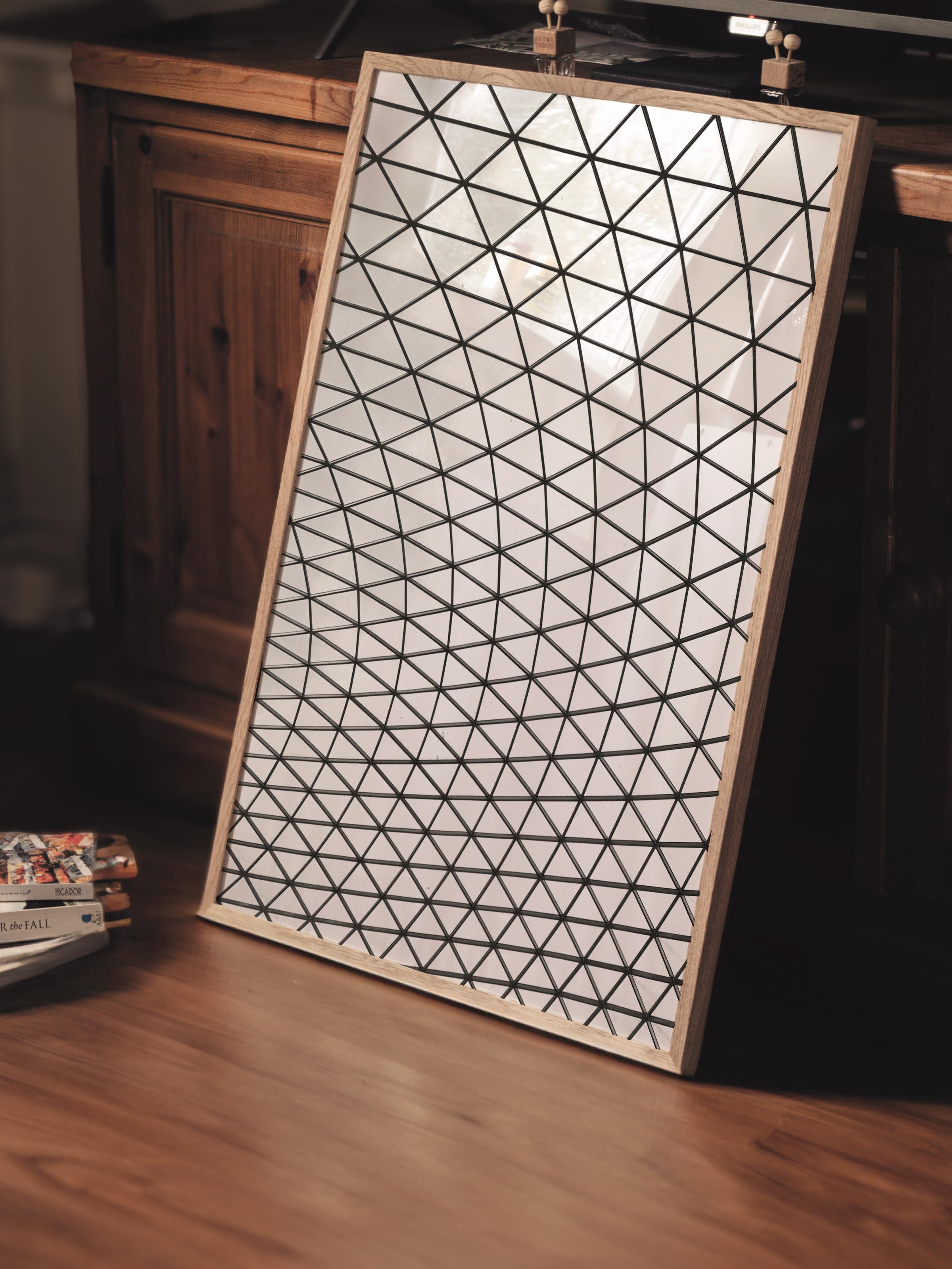 Mimari Poster, Siyah Beyaz Çerçevesiz Poster, Sanatsal Baskı NO:230 Estetik Ofis Duvar Dekoru, Dikey