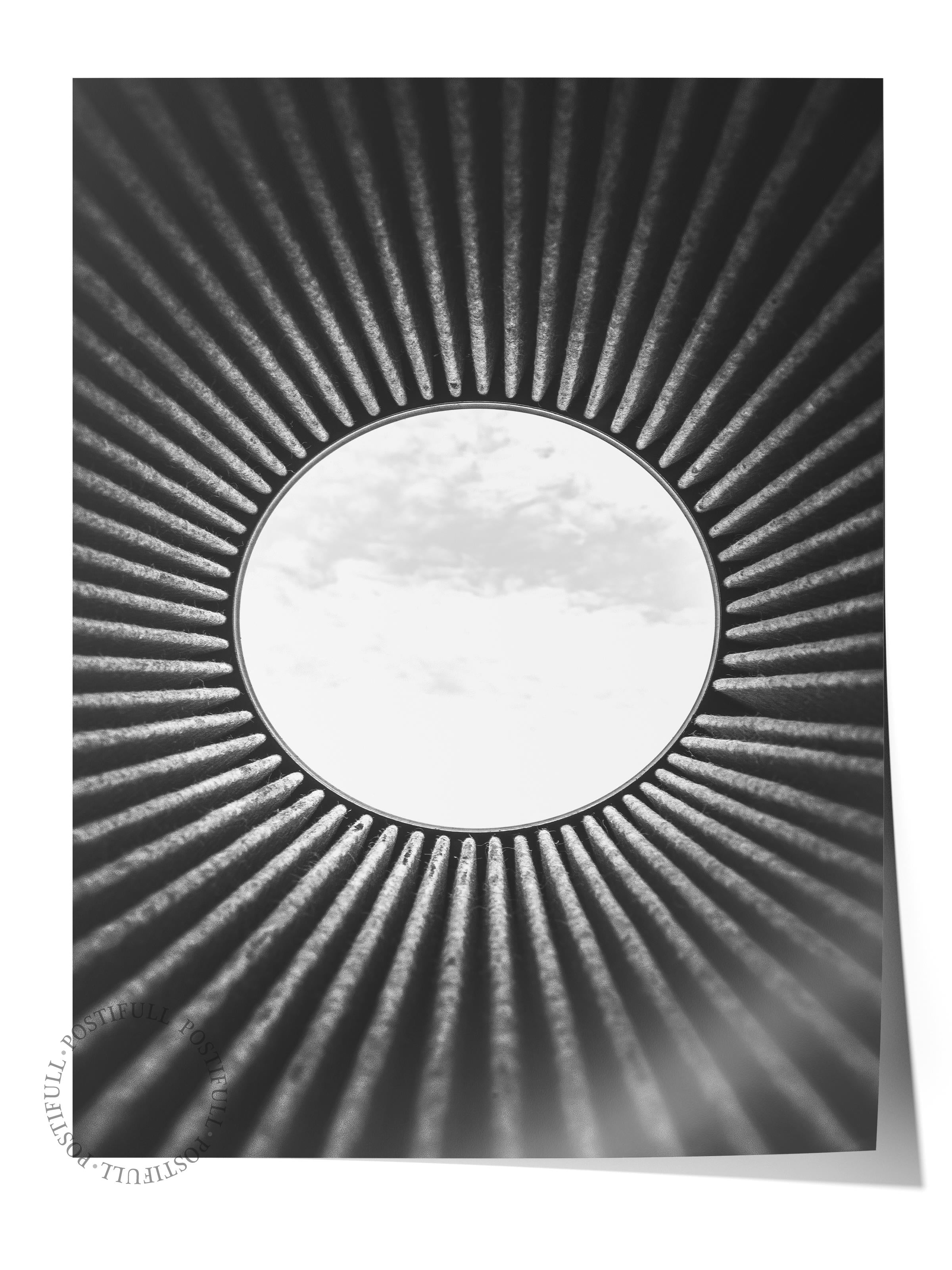 Mimari Poster, Siyah Beyaz Çerçevesiz Poster, Sanatsal Baskı NO:254 Estetik Ofis Duvar Dekoru, Dikey