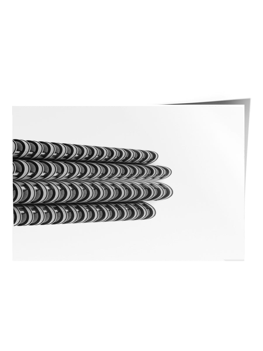 Mimari Poster, Siyah Beyaz Çerçevesiz Poster, Sanatsal Baskı NO:301 Estetik Ofis Duvar Dekoru, Yatay