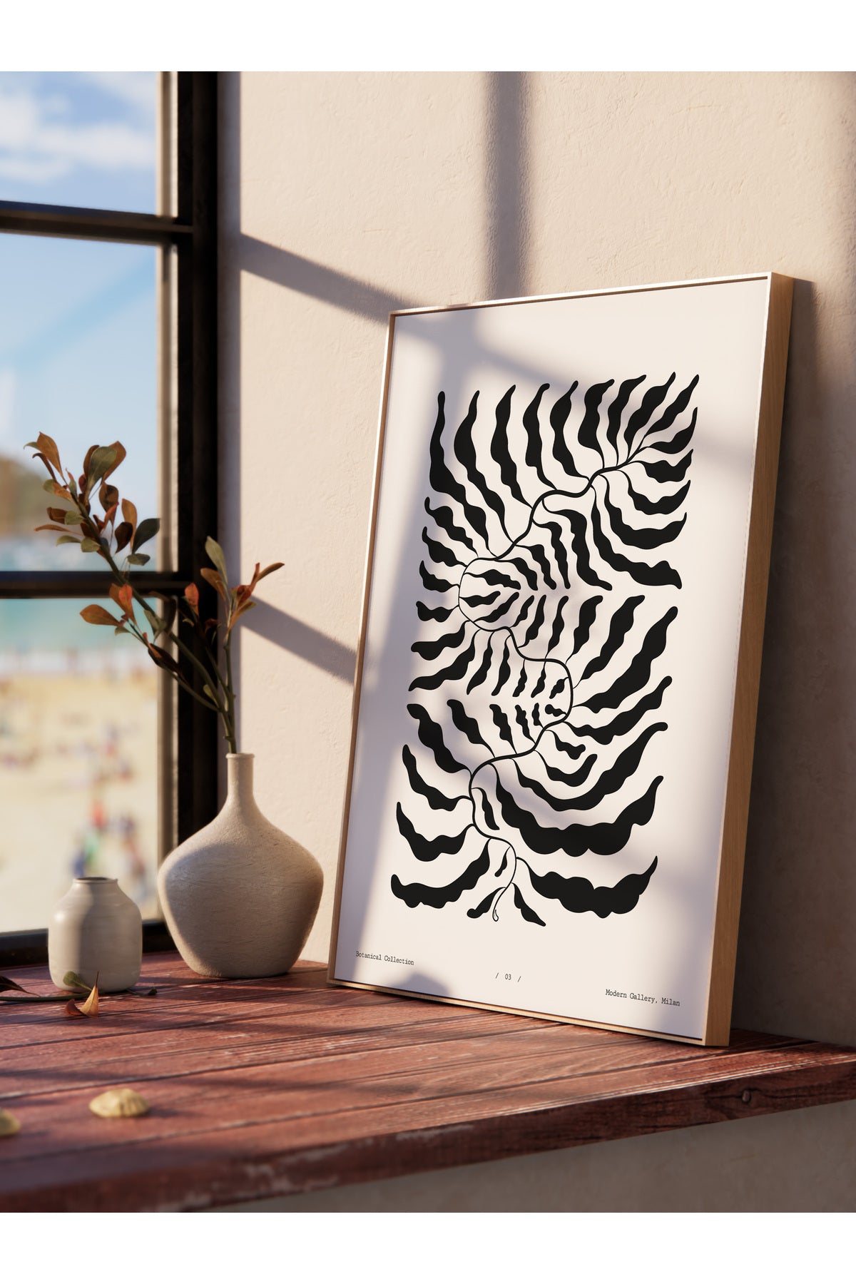 Minimal Temalı Duvar Posteri, Estetik Çerçevesiz Poster - Yatak Odası, Salon, Mutfak Duvar Dekoru