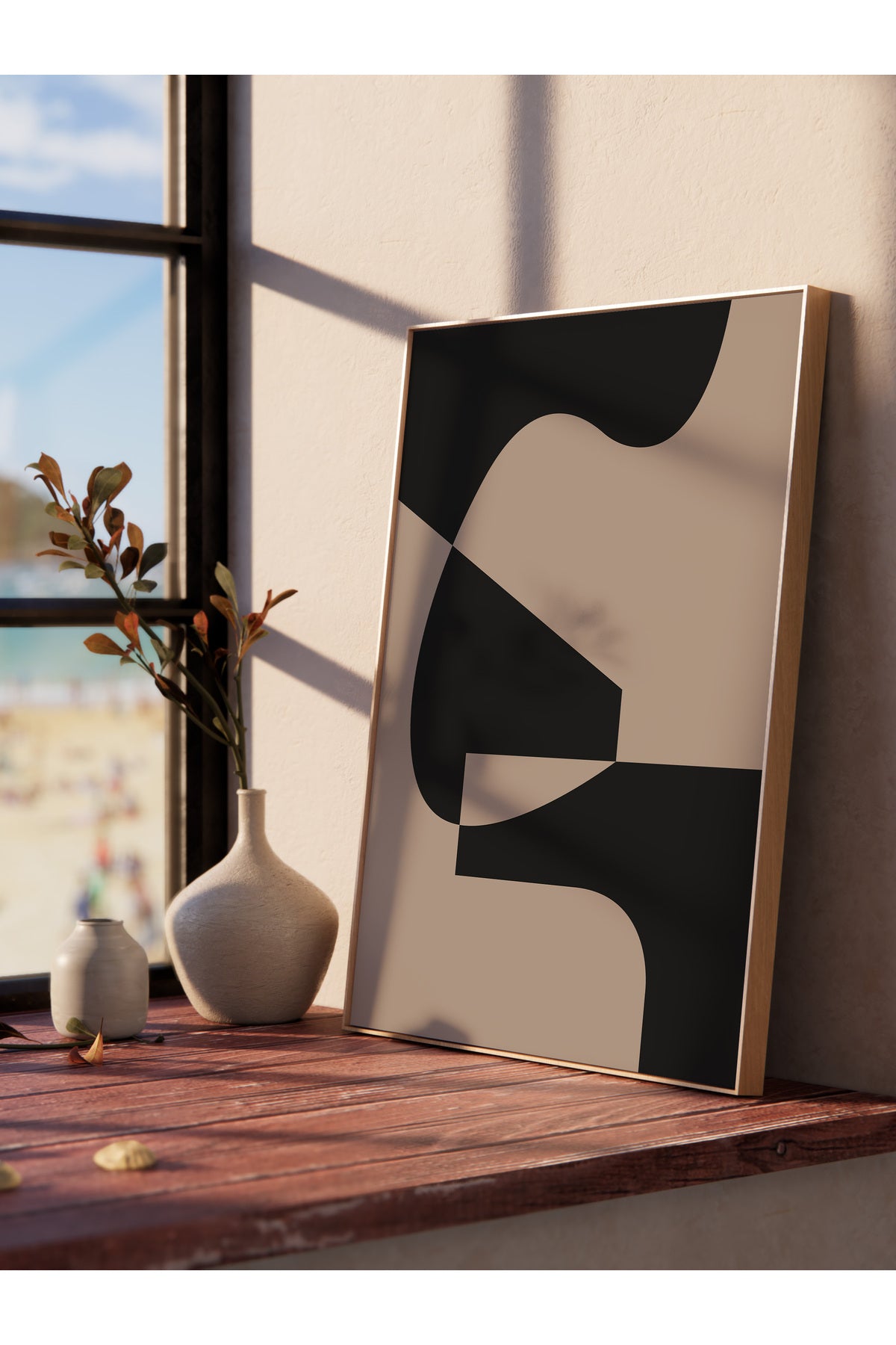 Minimal Temalı Duvar Posteri, Estetik Çerçevesiz Poster - Yatak Odası, Salon, Mutfak Duvar Dekoru