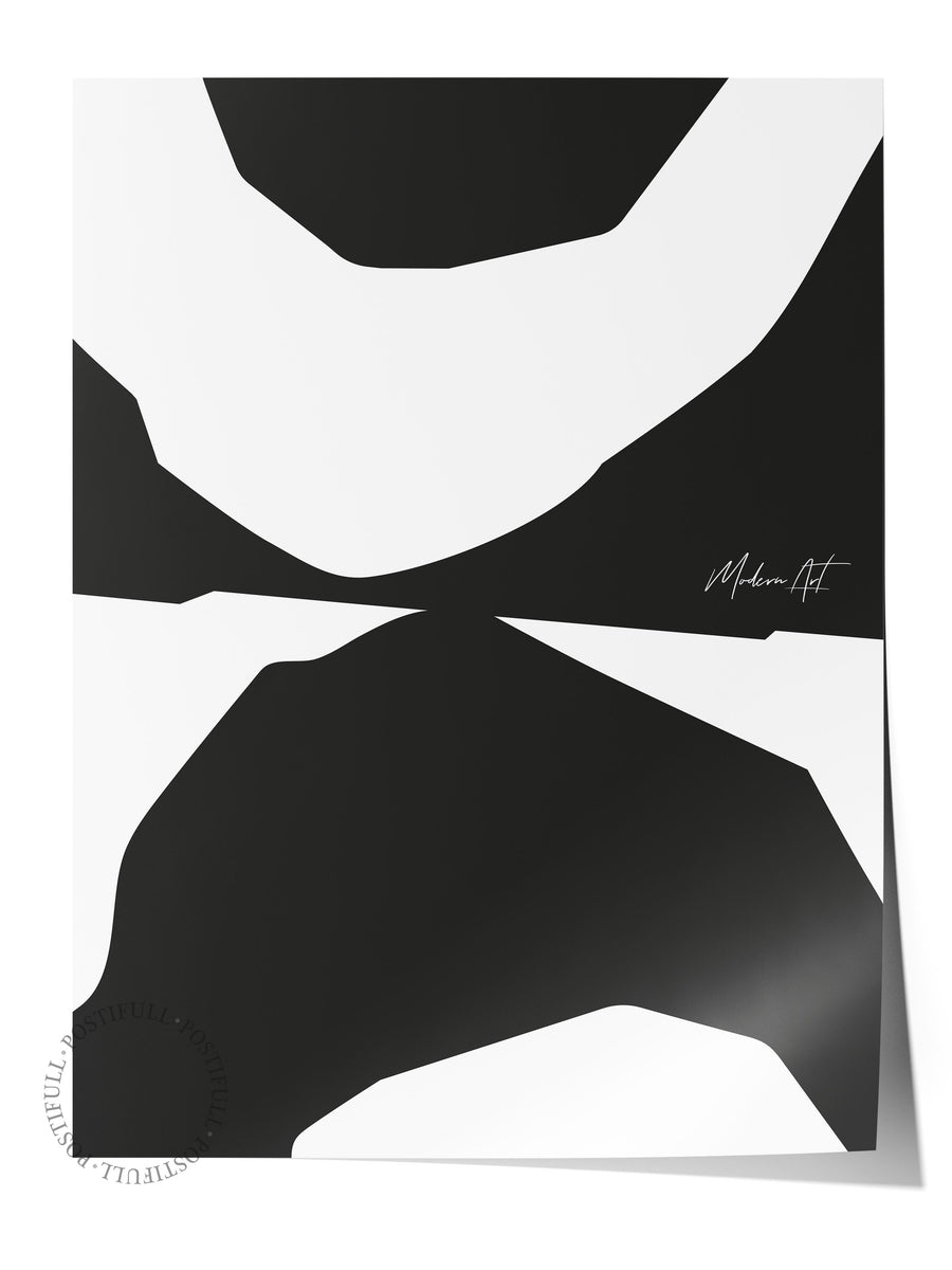 Modern Sanat İskandinav Çerçevesiz Poster