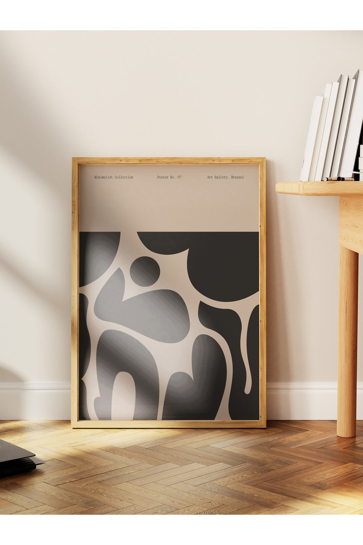 Minimal Temalı Duvar Posteri, Modern Çerçevesiz Poster - Yatak Odası, Salon, Mutfak Duvar Dekoru