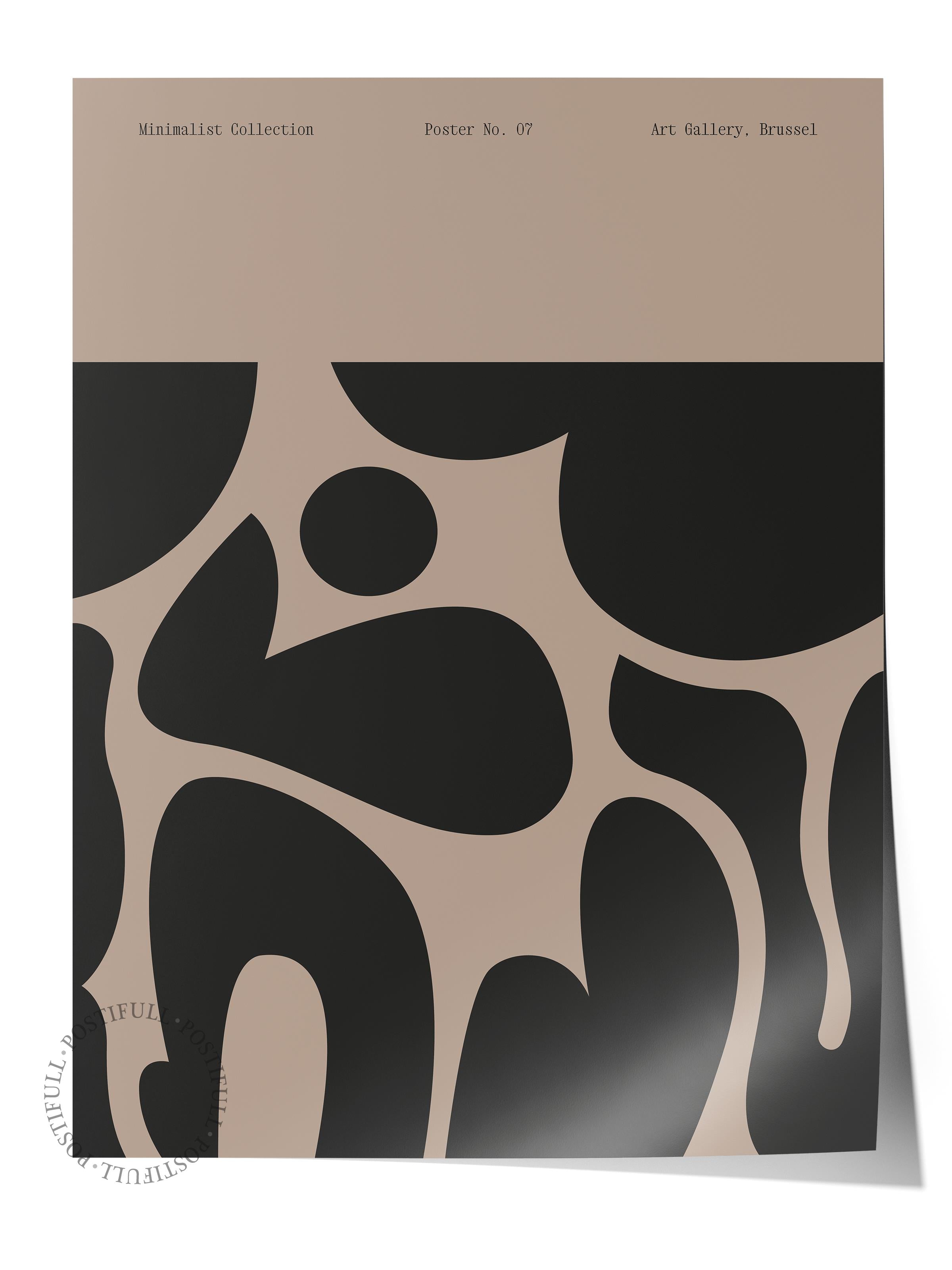 Minimal Temalı Duvar Posteri, Modern Çerçevesiz Poster - Yatak Odası, Salon, Mutfak Duvar Dekoru
