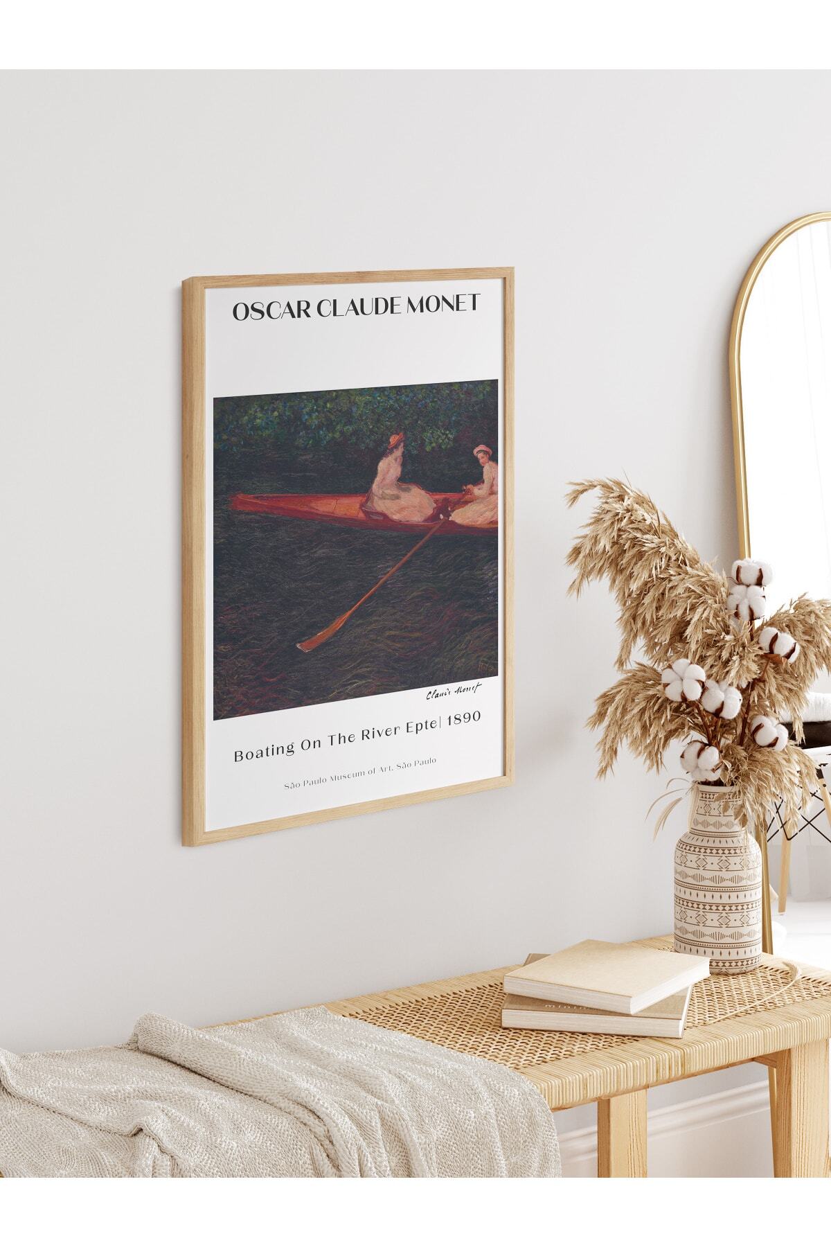 Monet Duvar Posteri - Duvar Dekoru - Sanat Serisi Posterleri - Kalın Kuşe Kağıt - Çerçevesiz