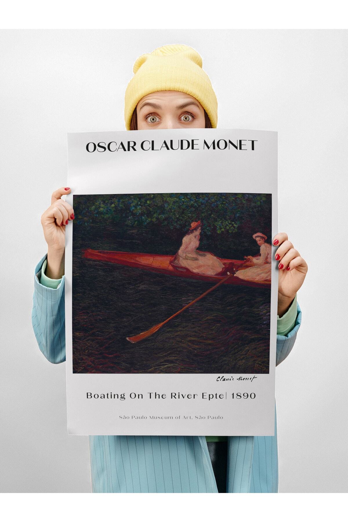 Monet Duvar Posteri - Duvar Dekoru - Sanat Serisi Posterleri - Kalın Kuşe Kağıt - Çerçevesiz