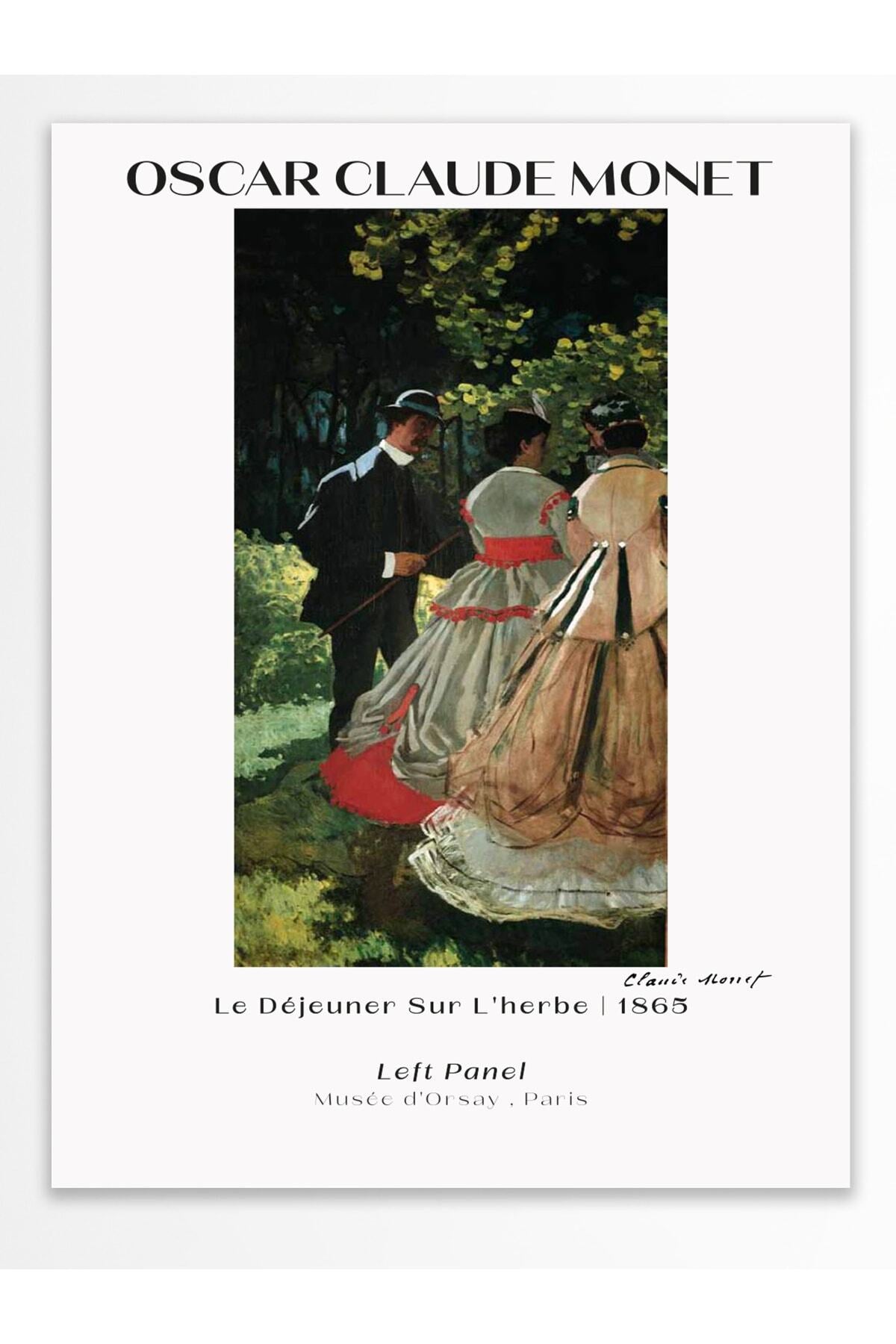 Monet Duvar Posteri - Duvar Dekoru - Sanat Serisi Posterleri - Kalın Kuşe Kağıt - Çerçevesiz