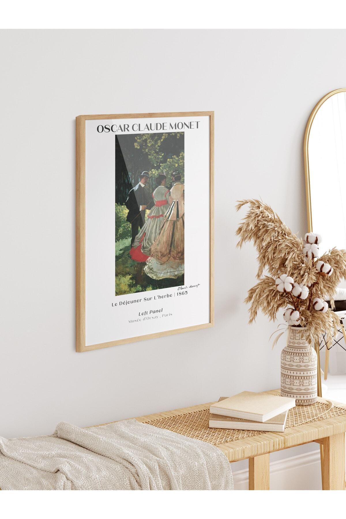 Monet Duvar Posteri - Duvar Dekoru - Sanat Serisi Posterleri - Kalın Kuşe Kağıt - Çerçevesiz