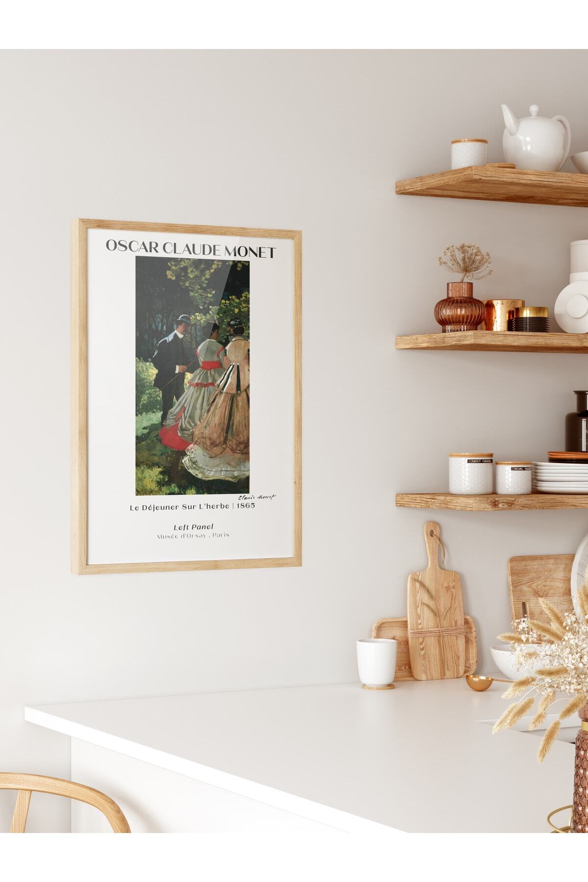 Monet Duvar Posteri - Duvar Dekoru - Sanat Serisi Posterleri - Kalın Kuşe Kağıt - Çerçevesiz