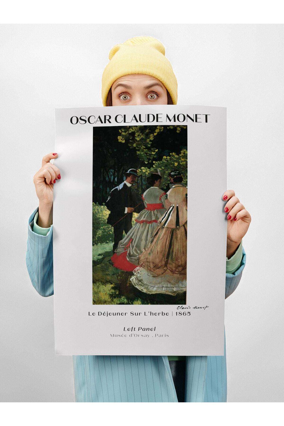 Monet Duvar Posteri - Duvar Dekoru - Sanat Serisi Posterleri - Kalın Kuşe Kağıt - Çerçevesiz