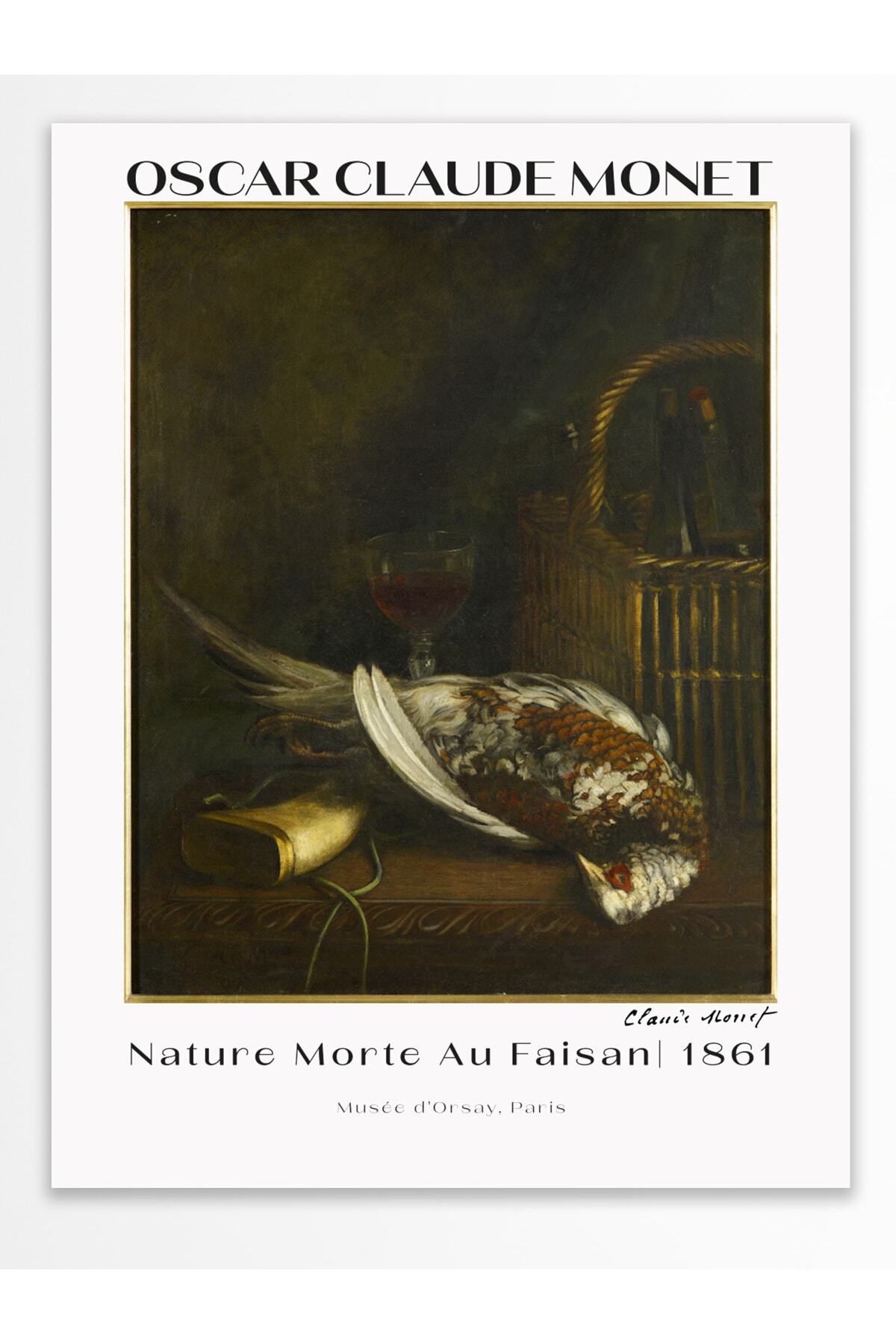 Monet Duvar Posteri - Duvar Dekoru - Sanat Serisi Posterleri - Kalın Kuşe Kağıt - Çerçevesiz