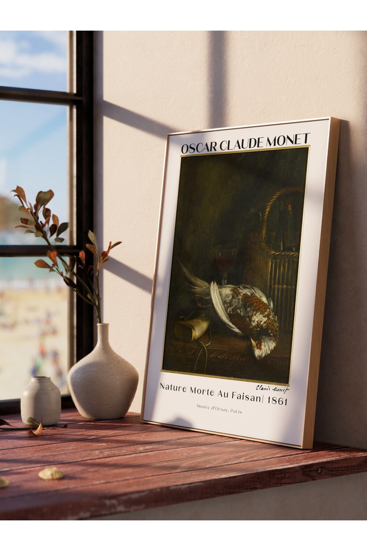 Monet Duvar Posteri - Duvar Dekoru - Sanat Serisi Posterleri - Kalın Kuşe Kağıt - Çerçevesiz